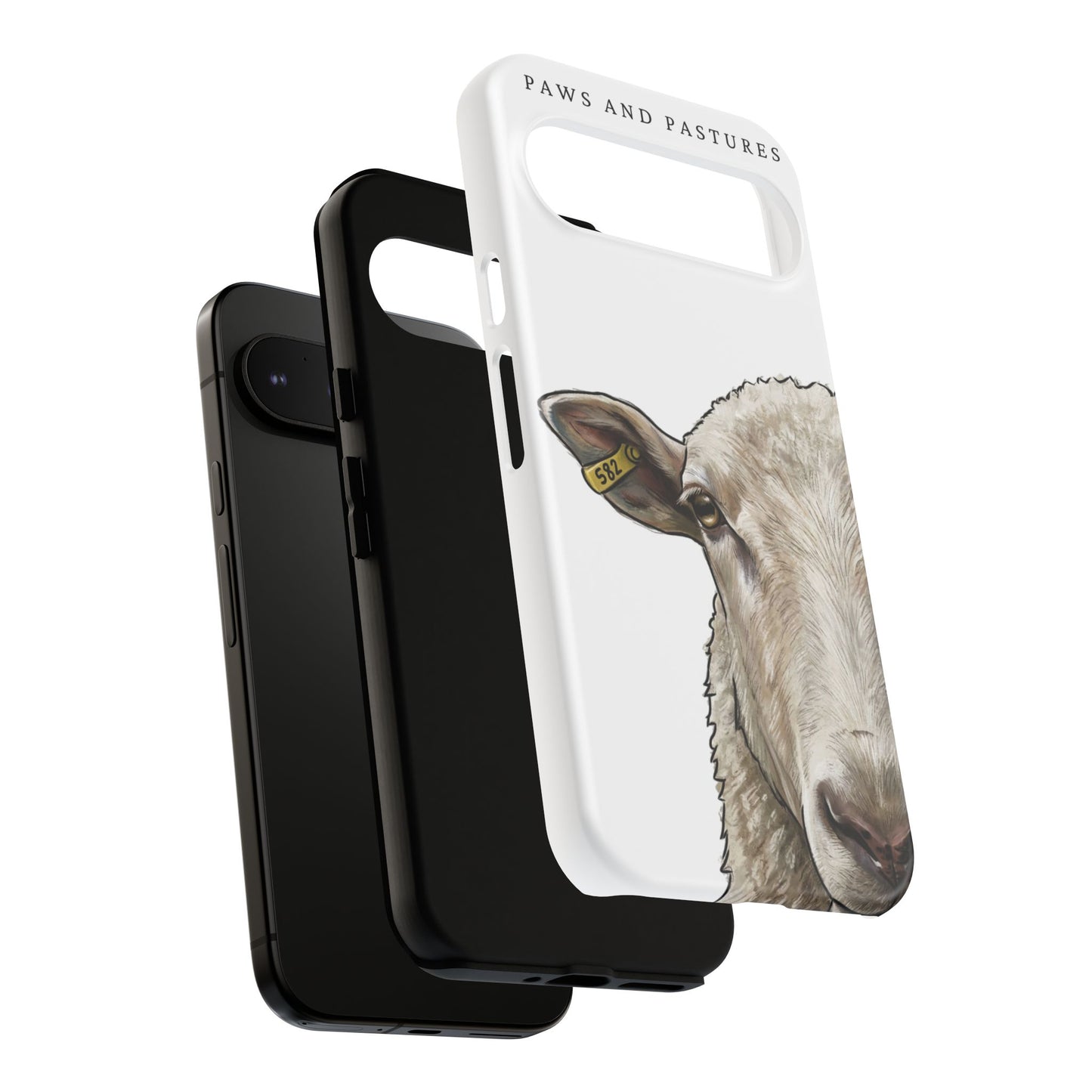 White Sheep Phone Case