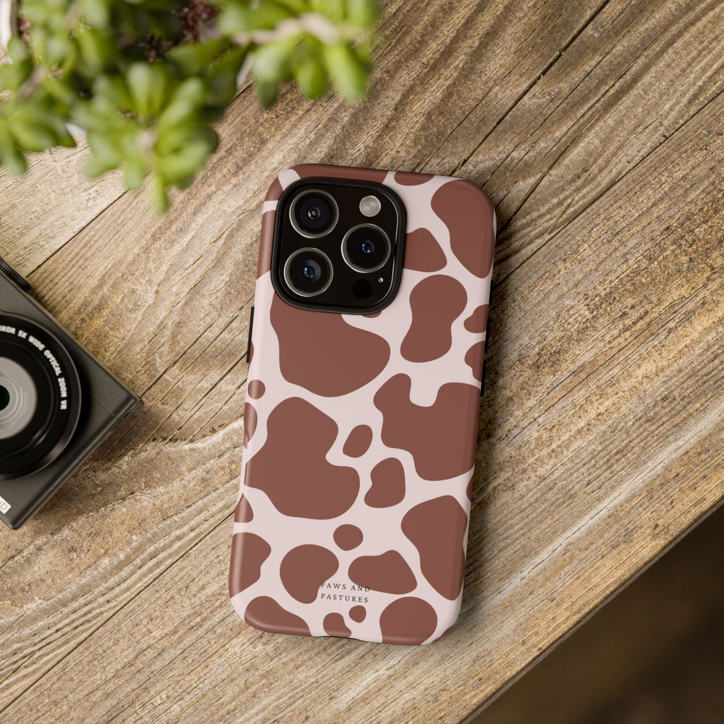 Cow Print Phone Case - Paws and Pastures
