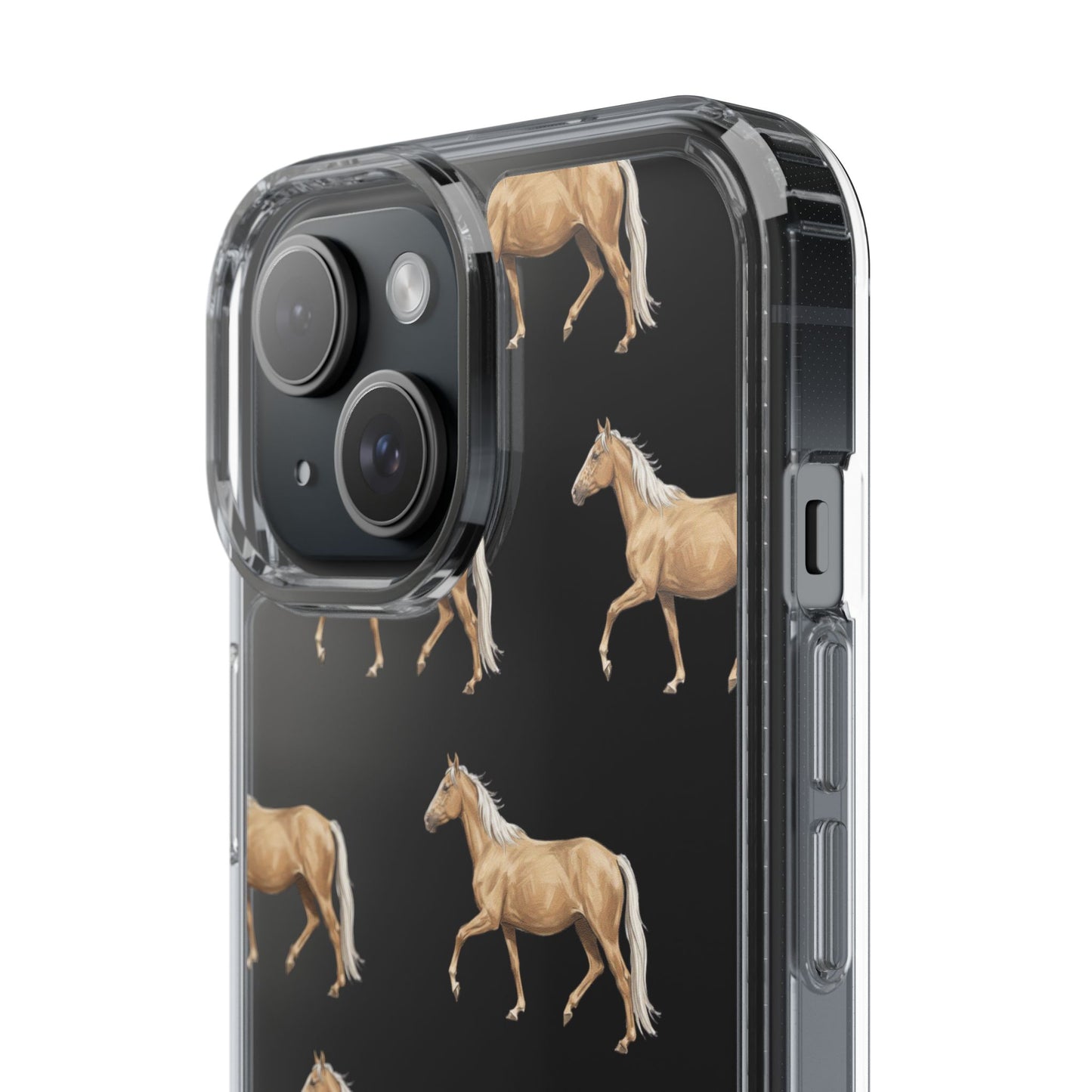 Horse Pattern iPhone Clear Case