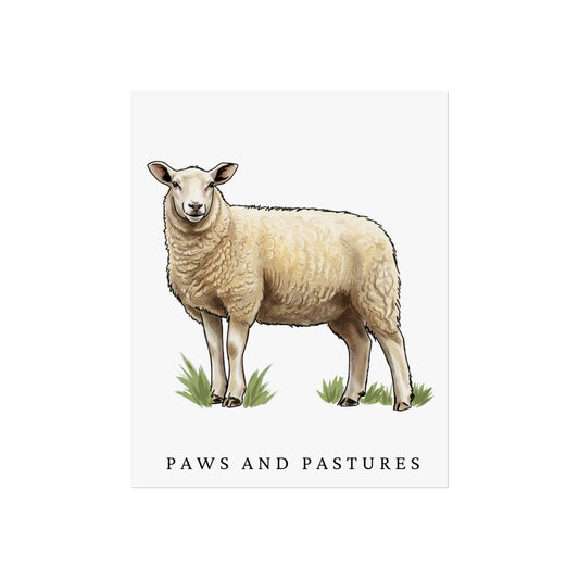 Sheep Art Print