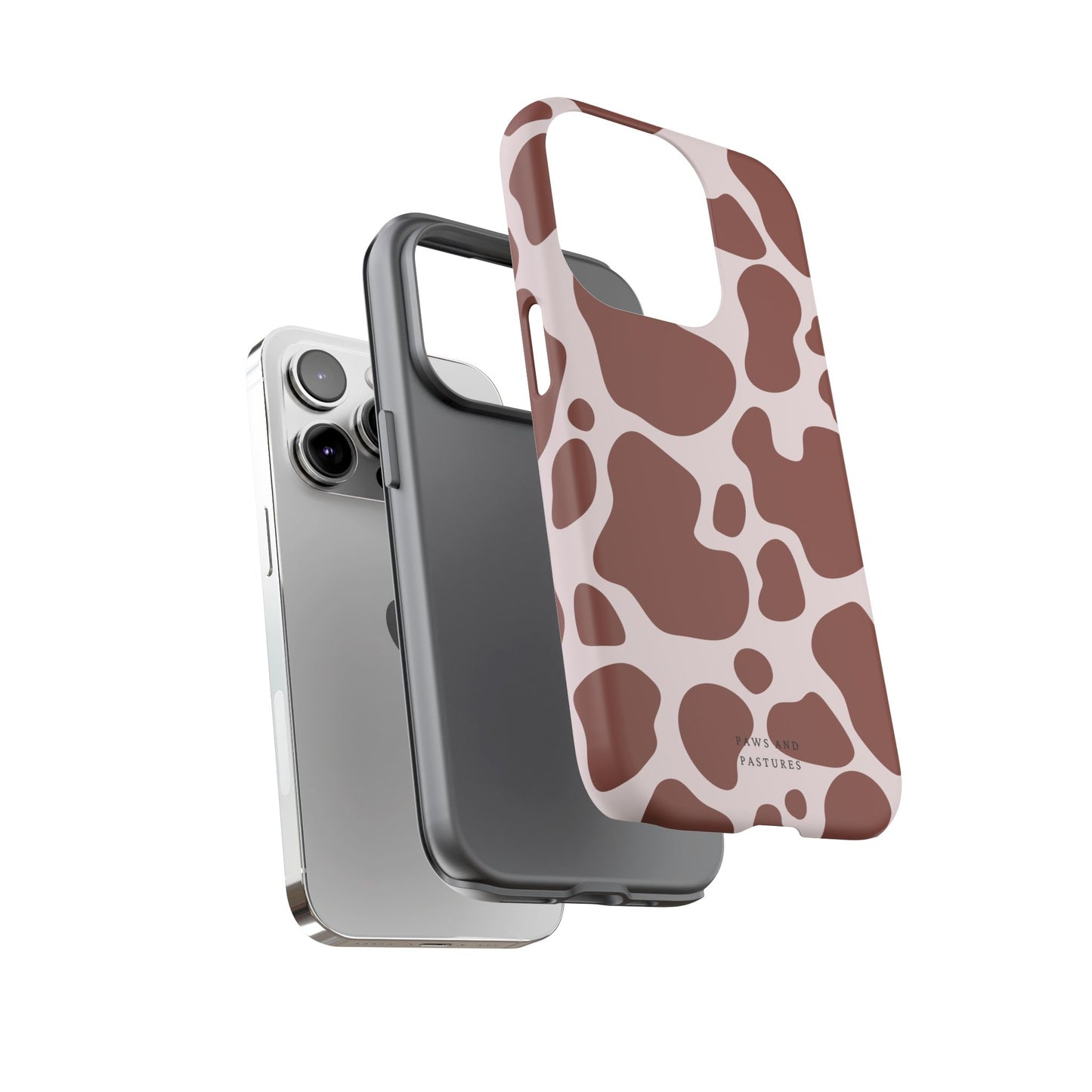 Cow Print Phone Case - Paws and Pastures