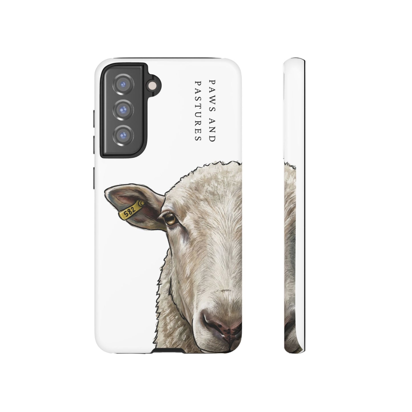 White Sheep Phone Case