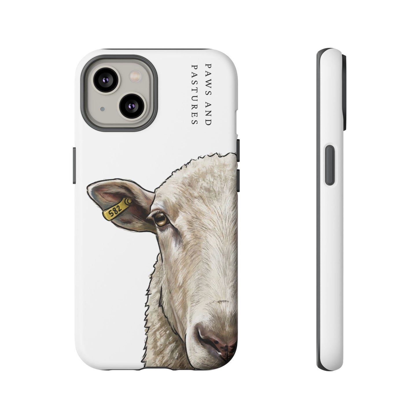 White Sheep Phone Case