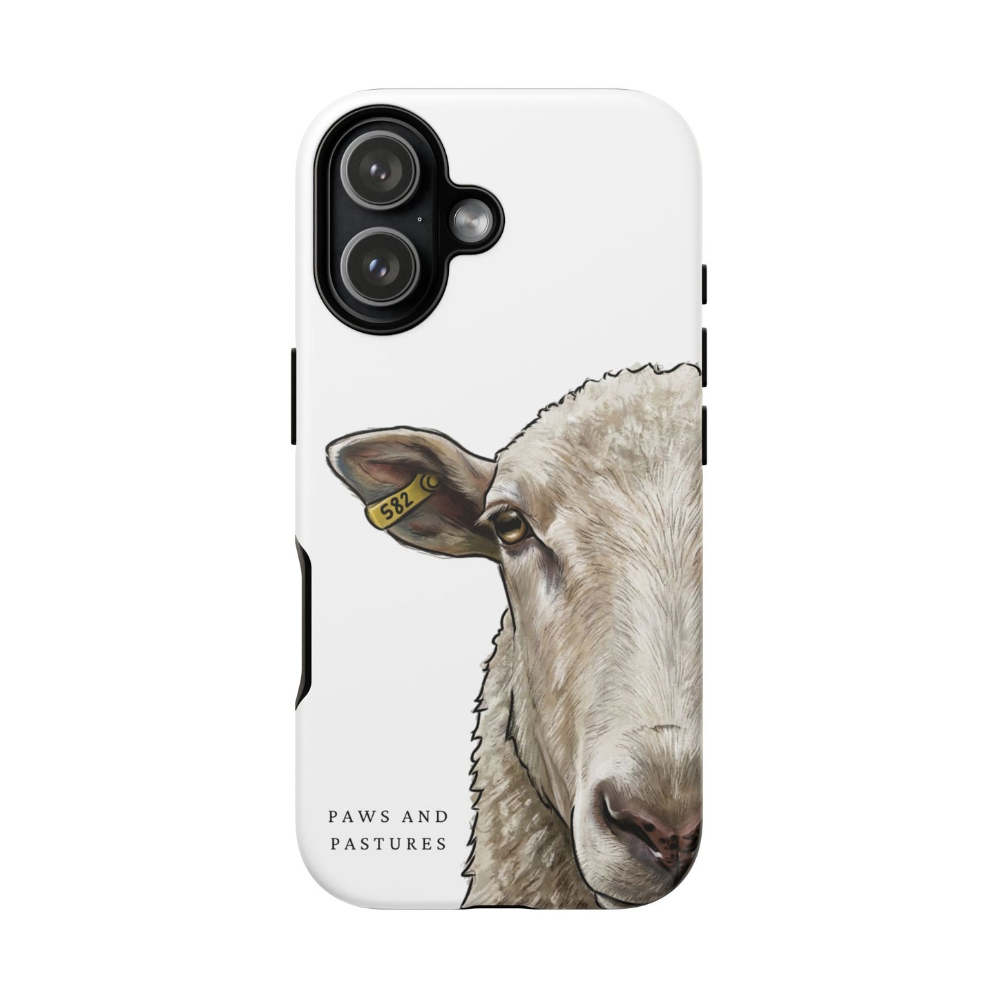 White Sheep Phone Case
