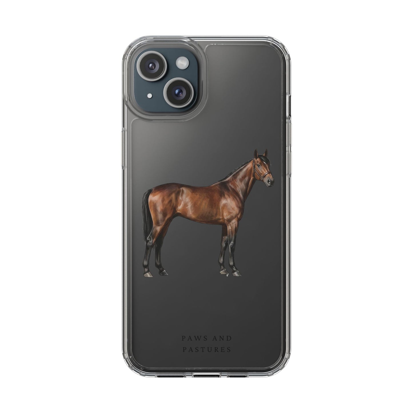 Horse iPhone Clear Case