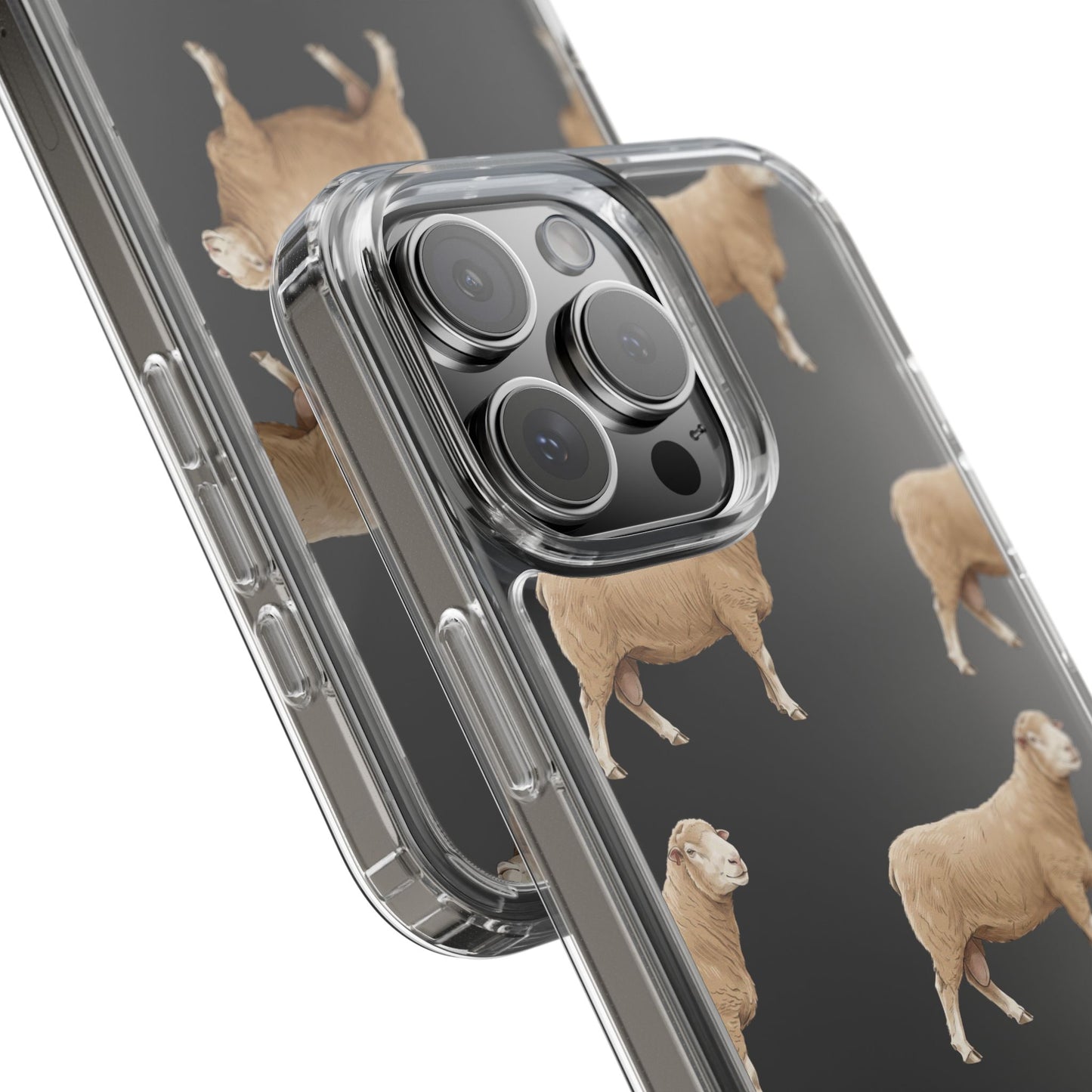 Dorset Sheep Pattern iPhone Clear Case