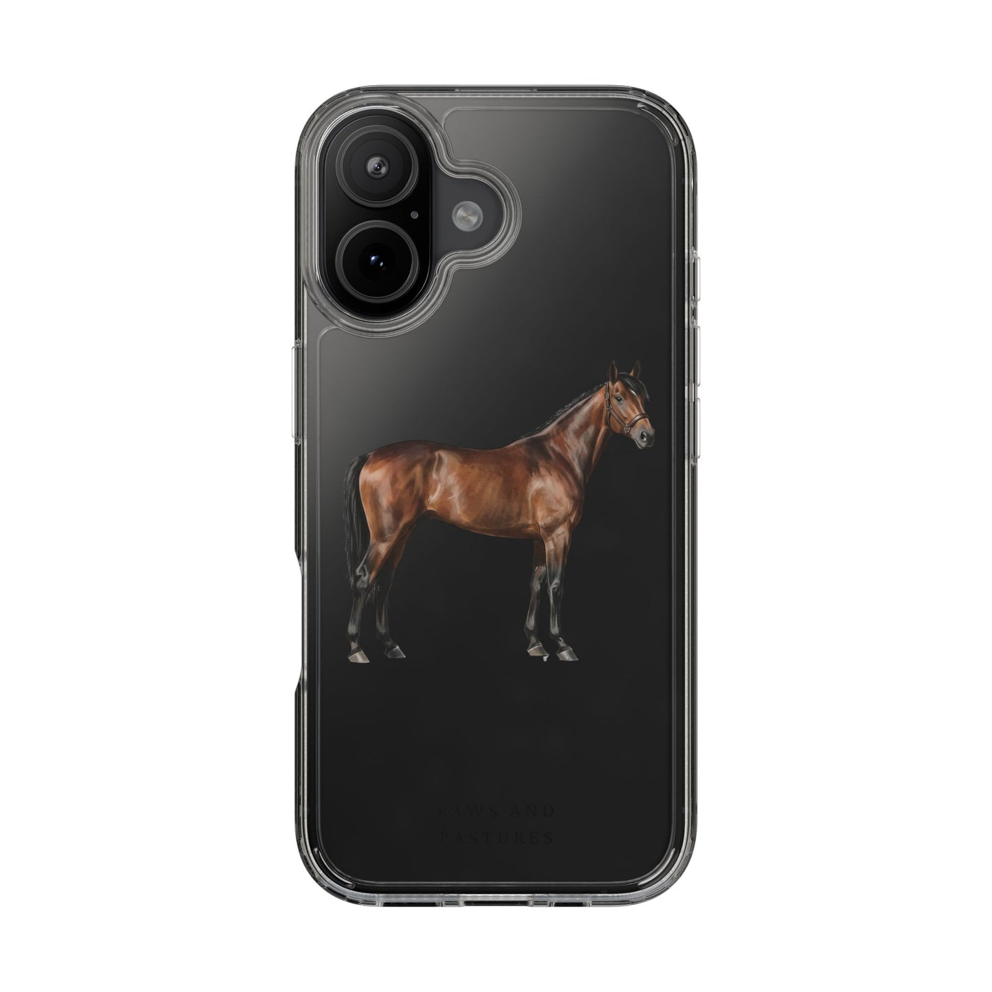 Horse iPhone Clear Case