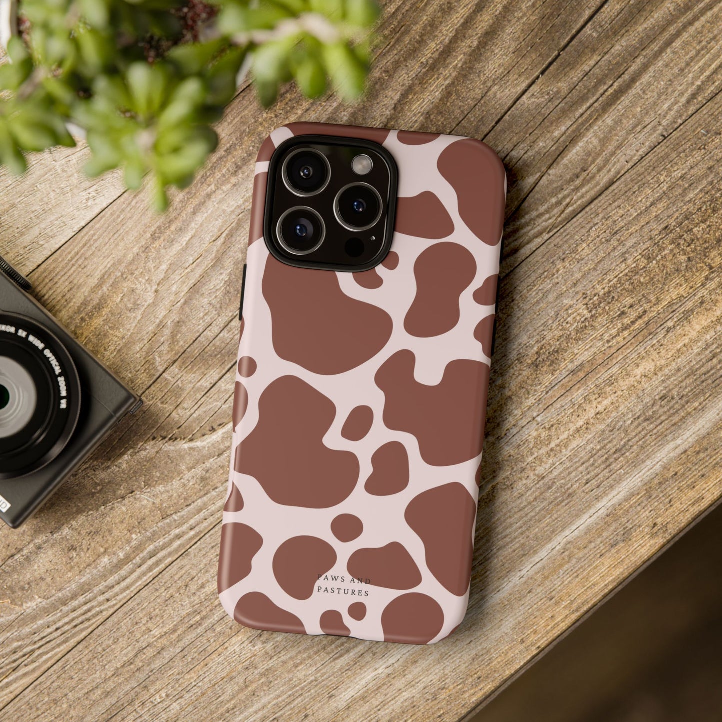 Cow Print Phone Case - Paws and Pastures