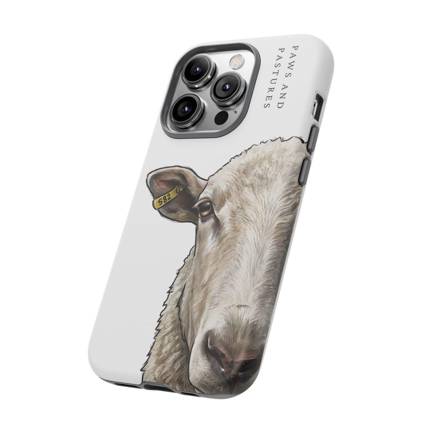 White Sheep Phone Case