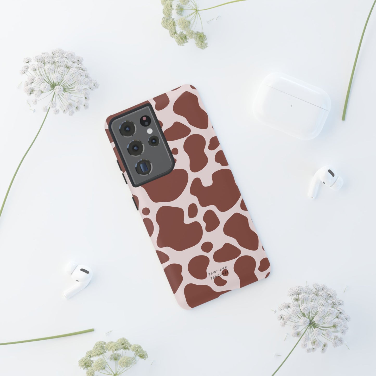 Cow Print Phone Case - Paws and Pastures