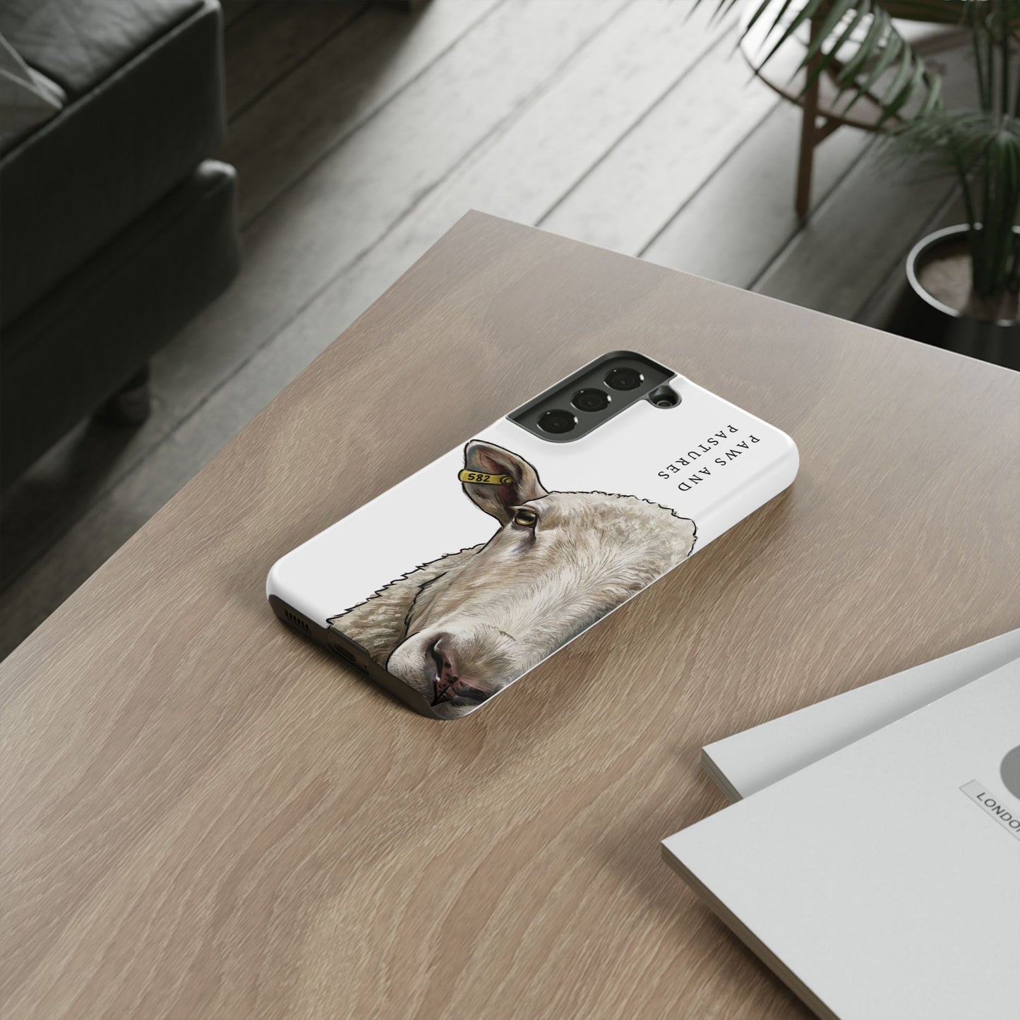 White Sheep Phone Case