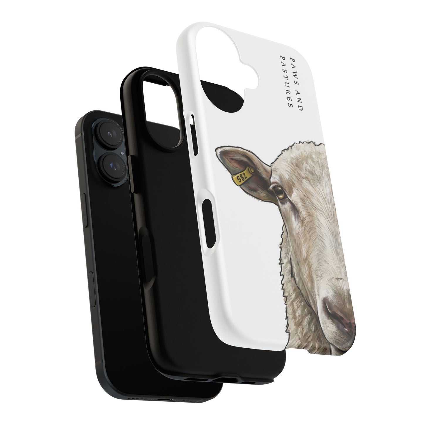 White Sheep Phone Case