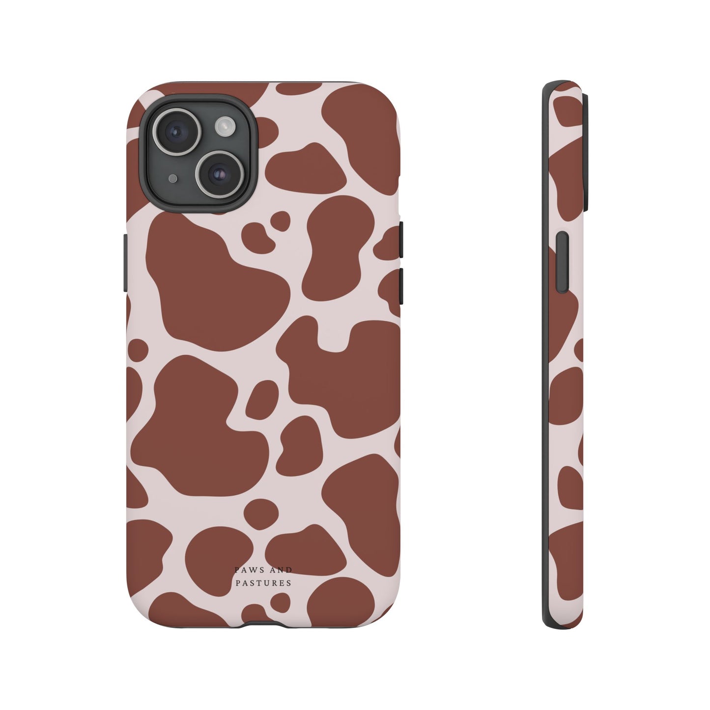 Cow Print Phone Case - Paws and Pastures