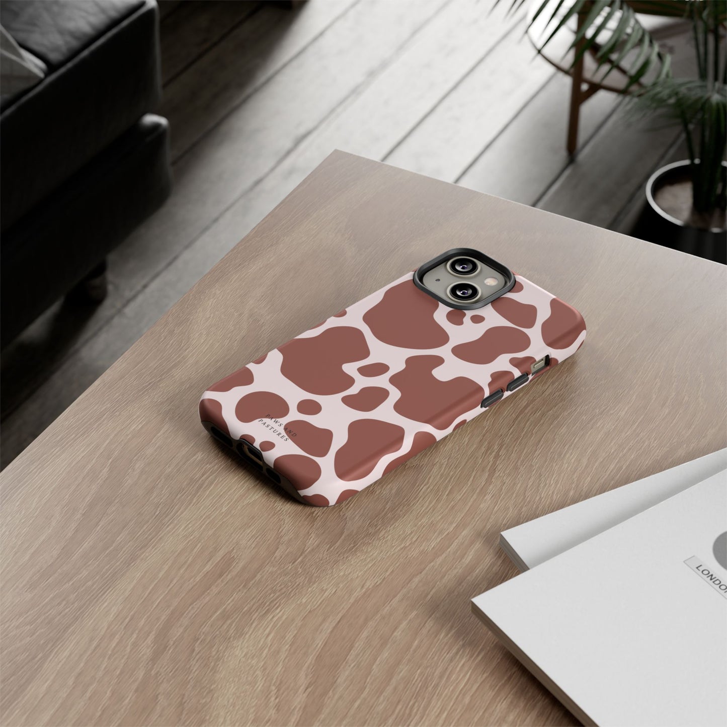 Cow Print Phone Case - Paws and Pastures