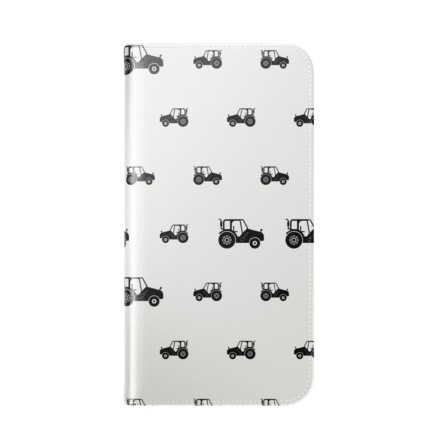 Tractor Pattern Flip Phone Case — Paws & Pastures Wallet Cover