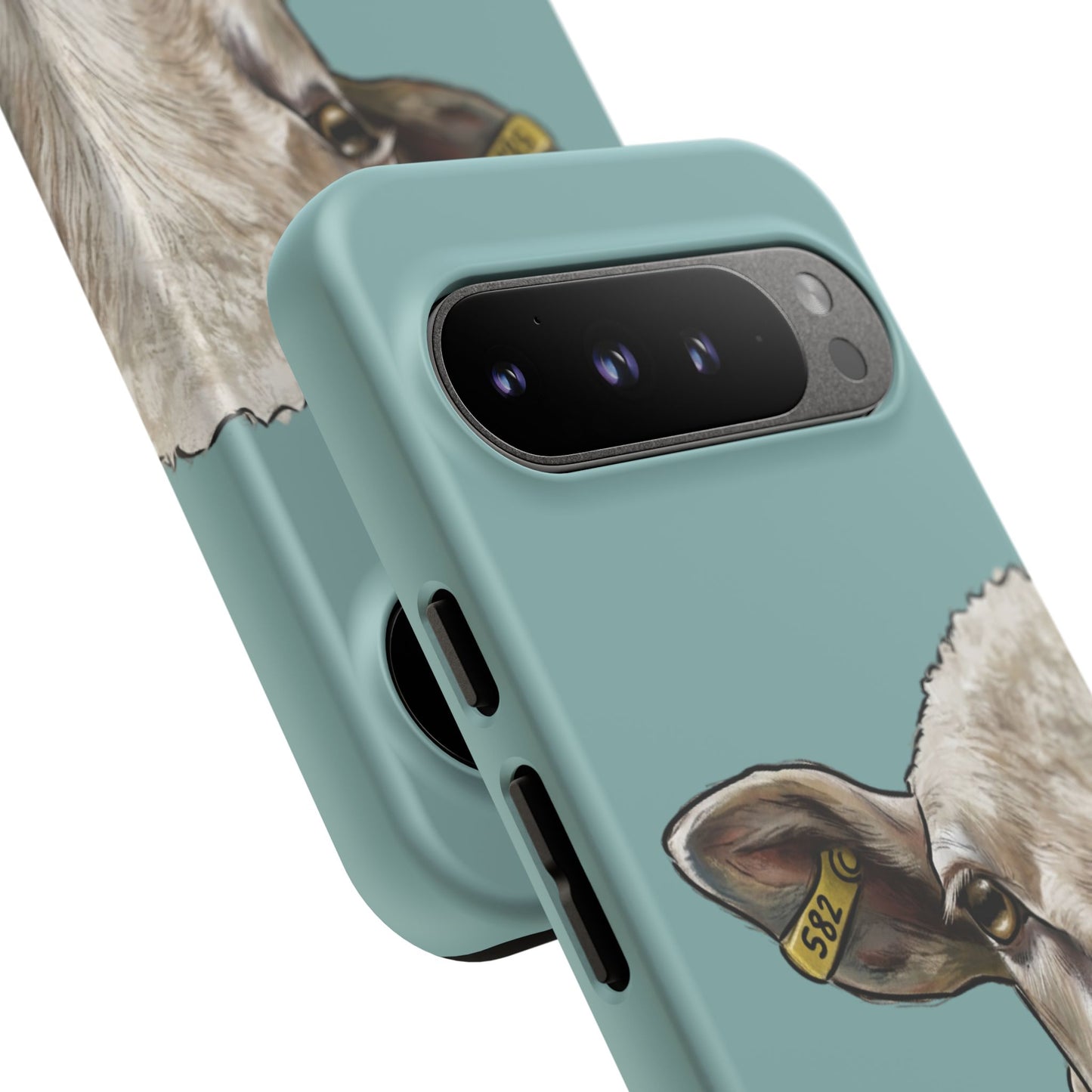 Teal Sheep Phone Case