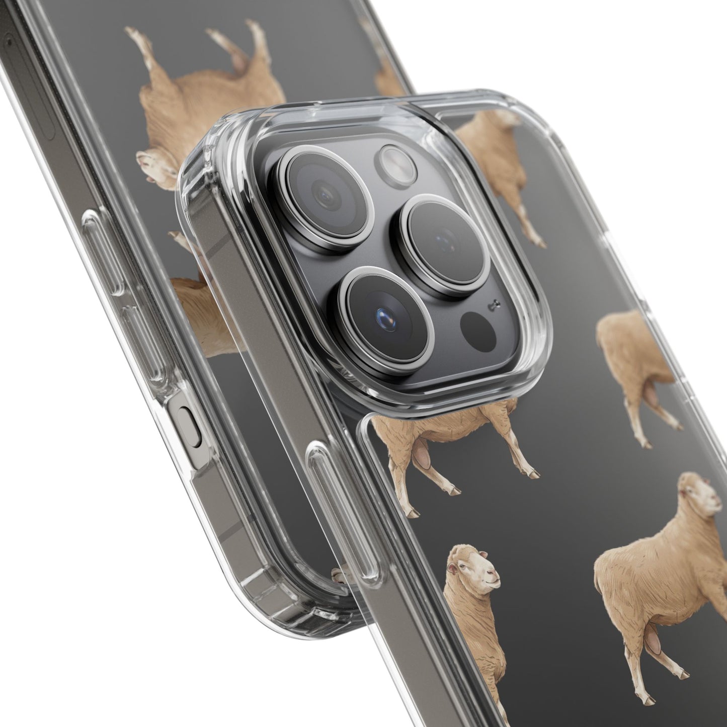 Dorset Sheep Pattern iPhone Clear Case