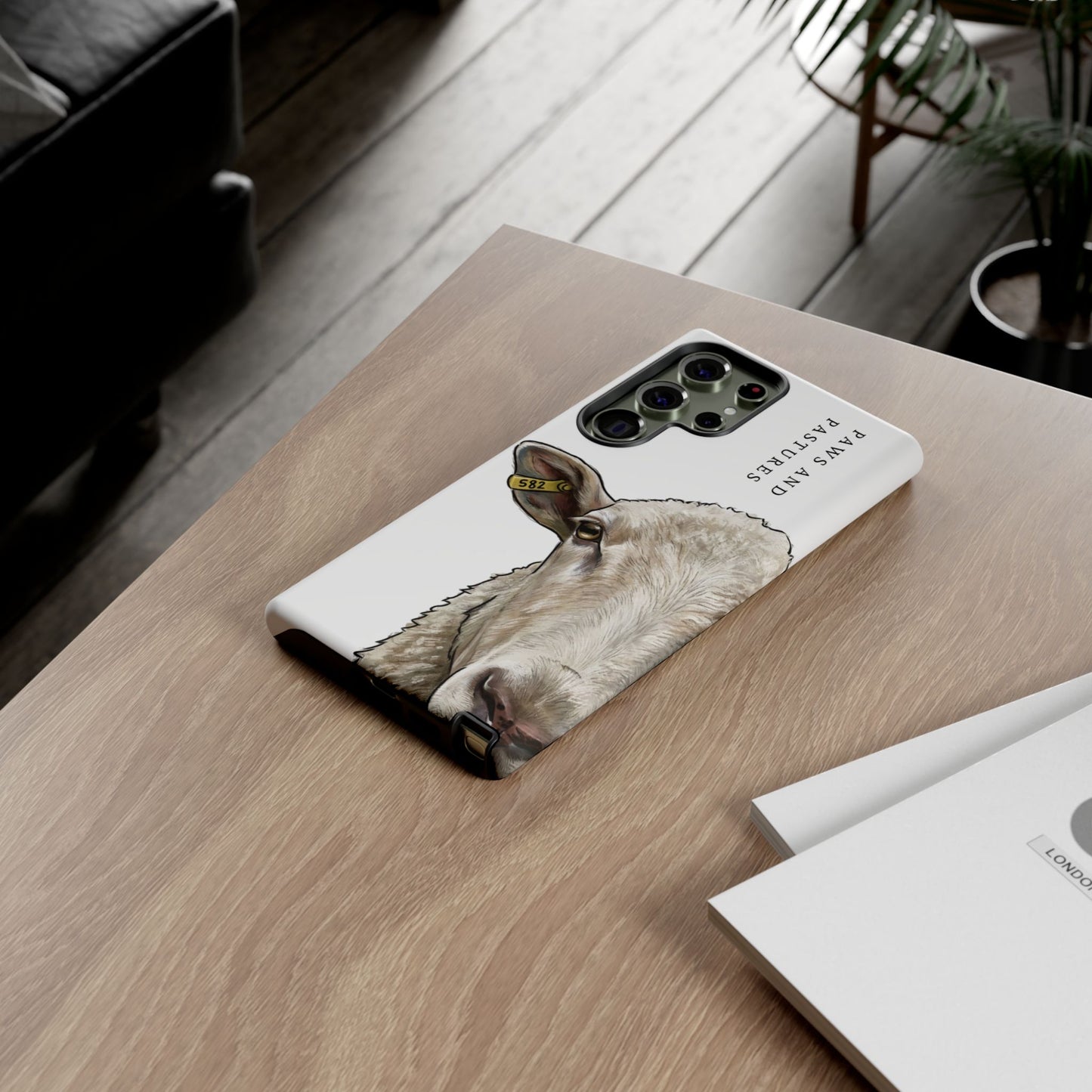 White Sheep Phone Case