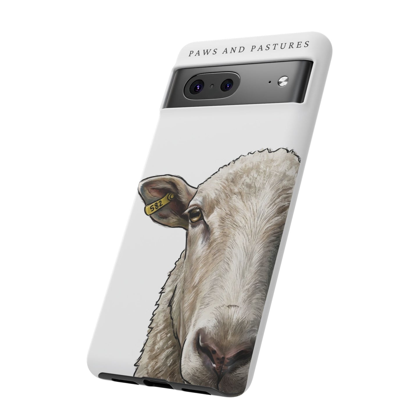 White Sheep Phone Case