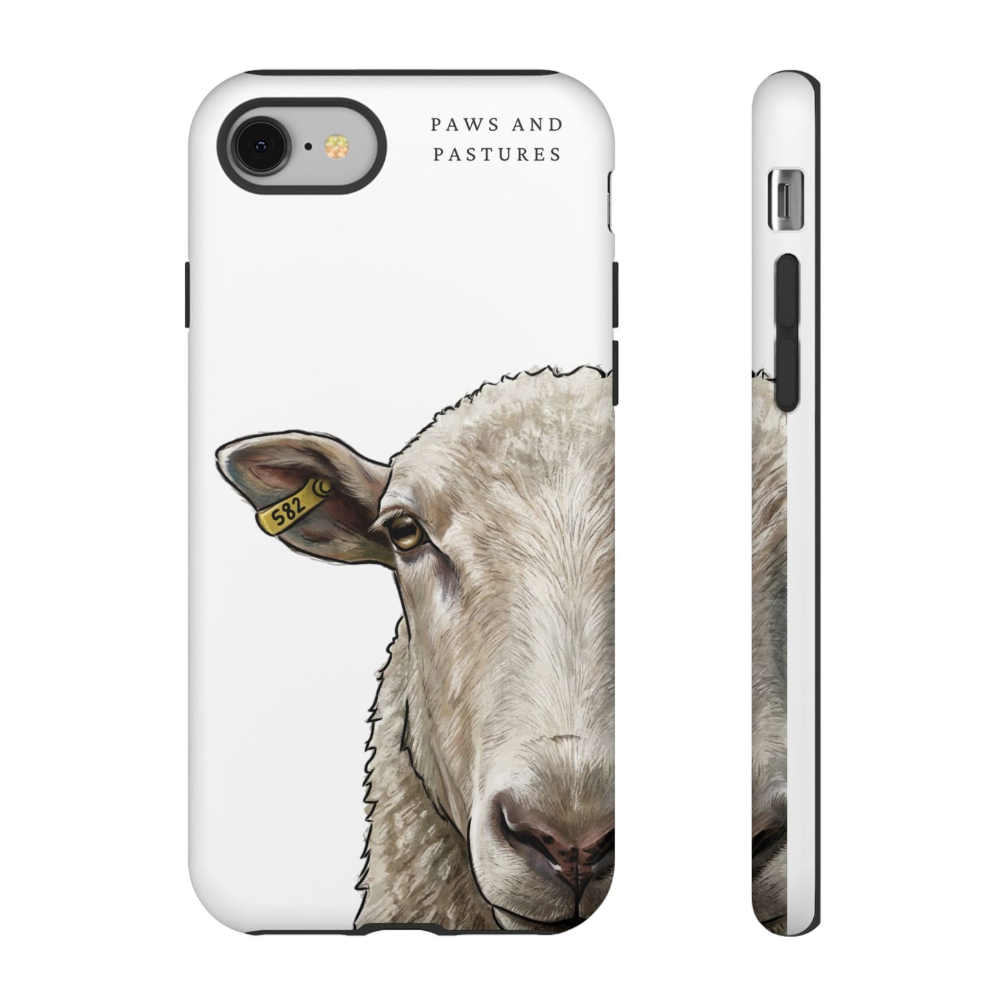 White Sheep Phone Case