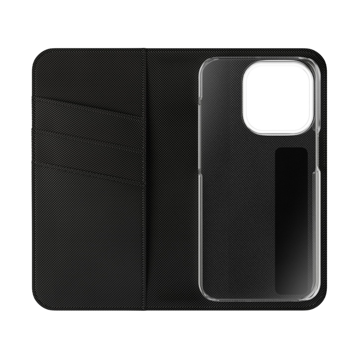 Horse Pattern Flip Case — Leather Wallet Phone Cover with Galloping Horses