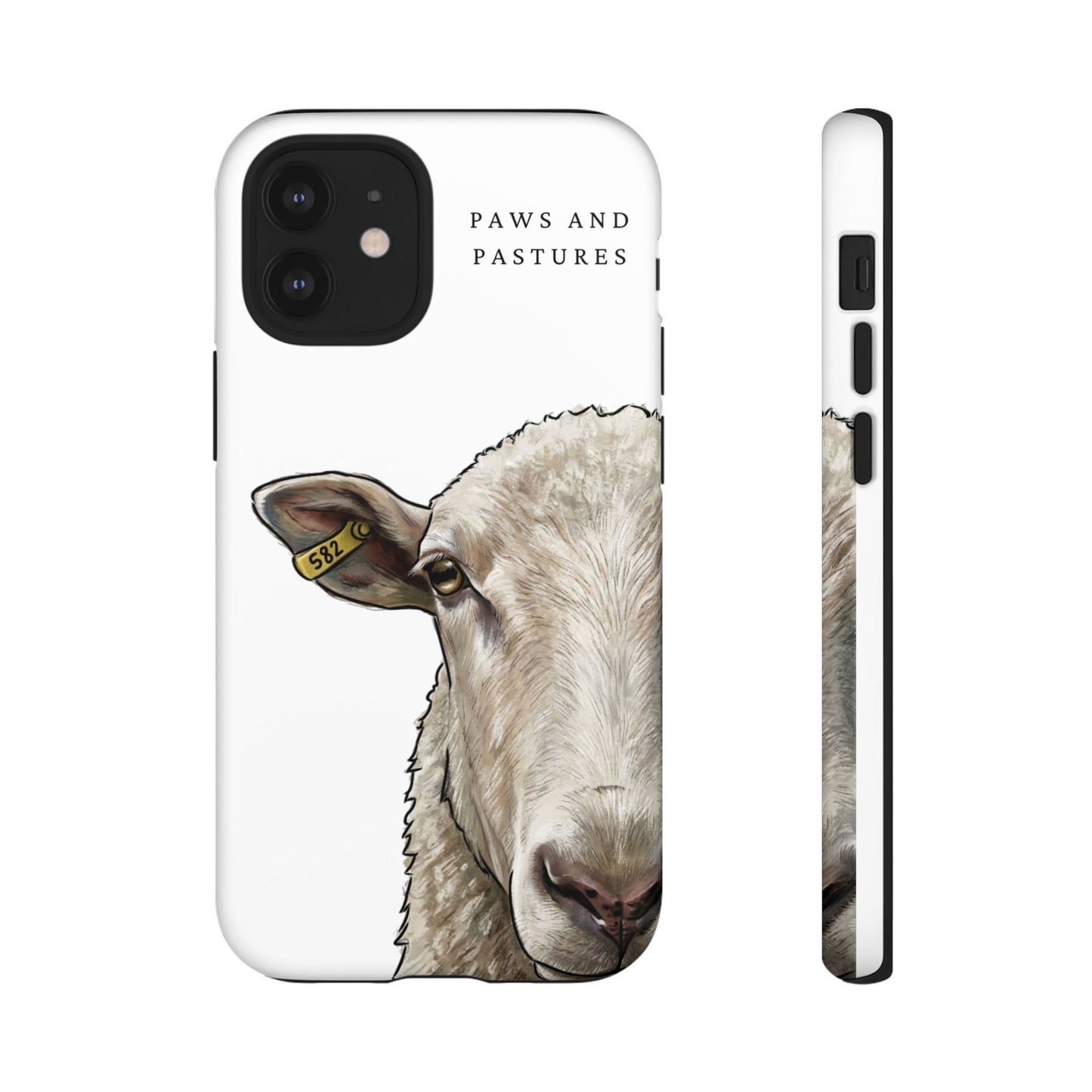 White Sheep Phone Case