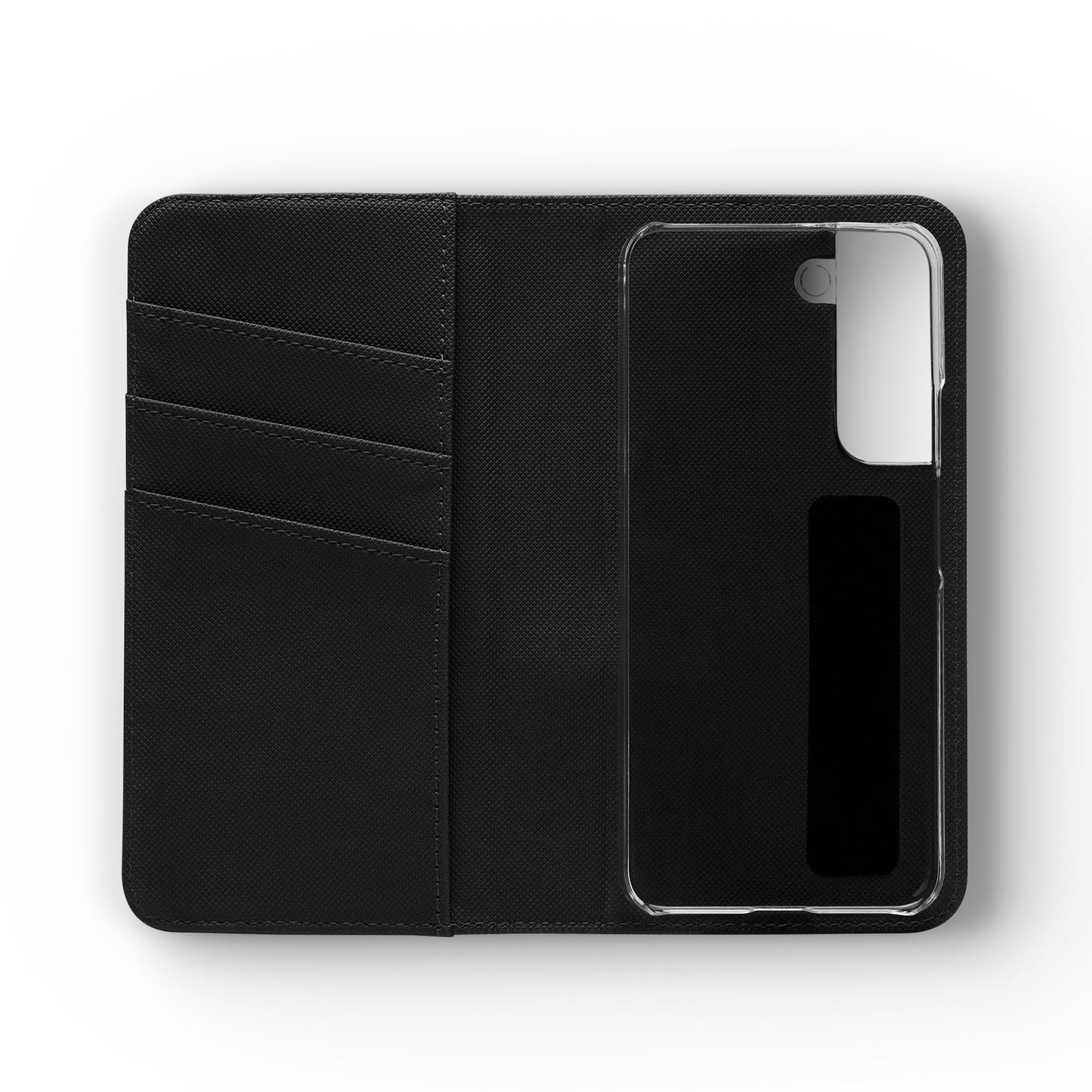 Cheviot Sheep Pattern Flip Phone Case – Cute Pastoral Wallet Cover with Card Slots