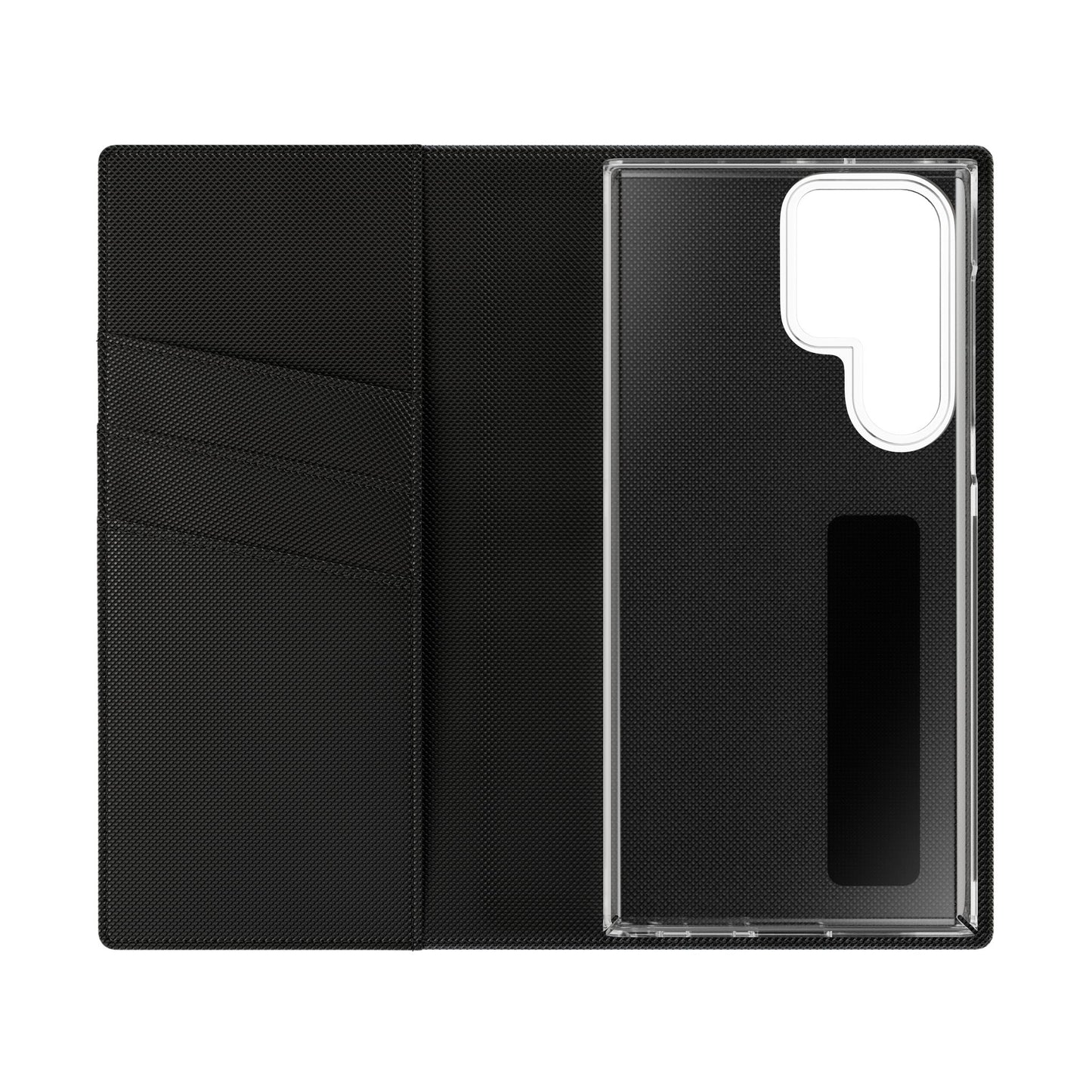 Cow Print Flip Phone Case — Black & White Wallet Flip Case