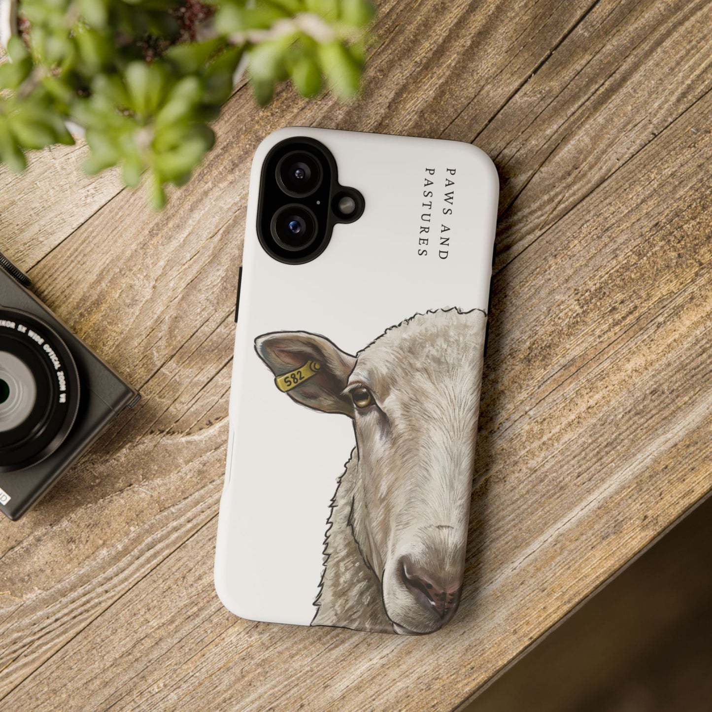White Sheep Phone Case