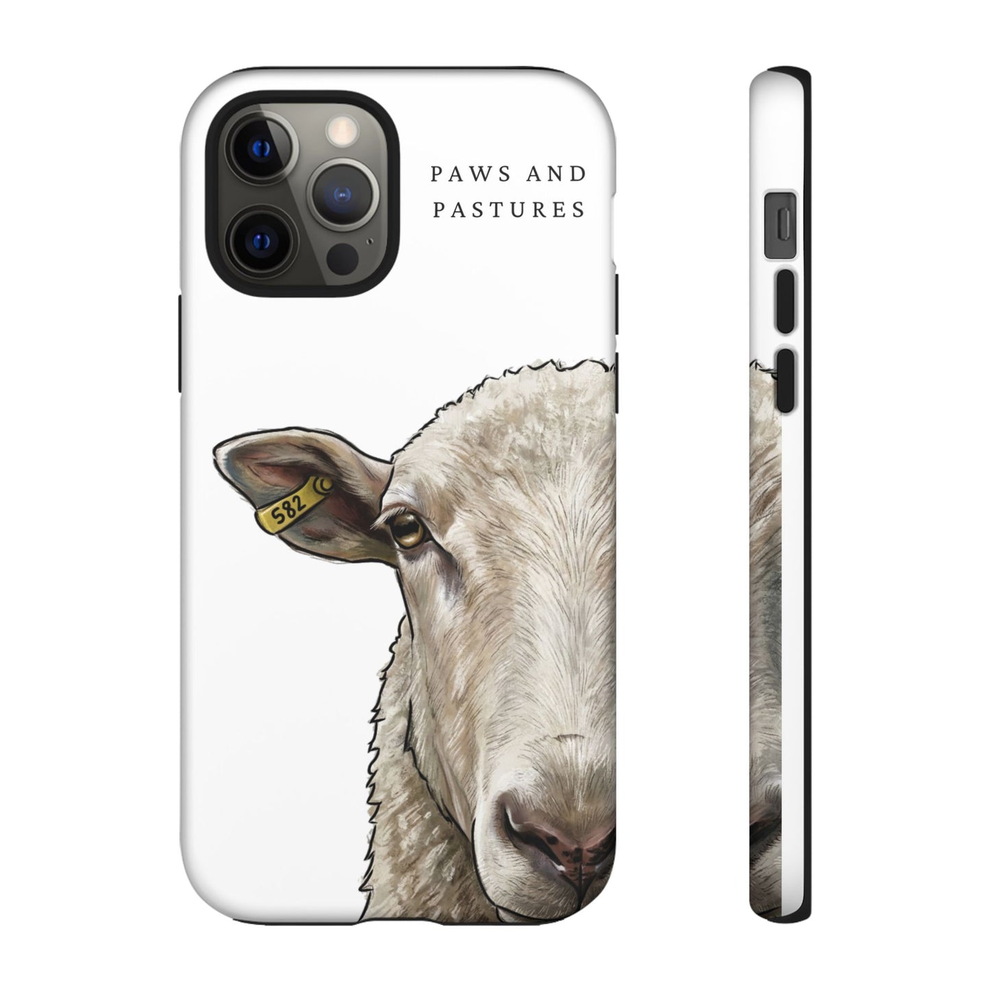 White Sheep Phone Case