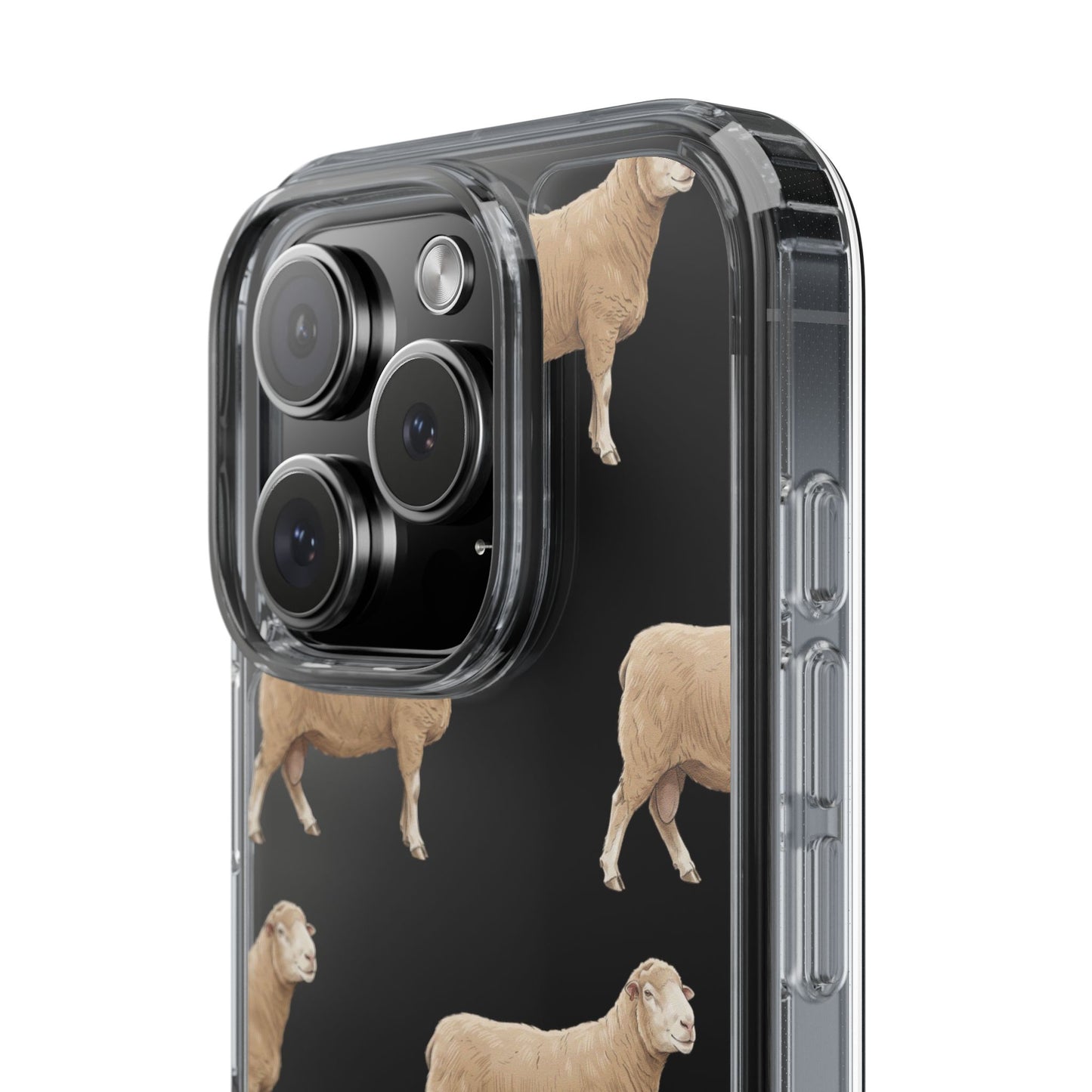 Dorset Sheep Pattern iPhone Clear Case