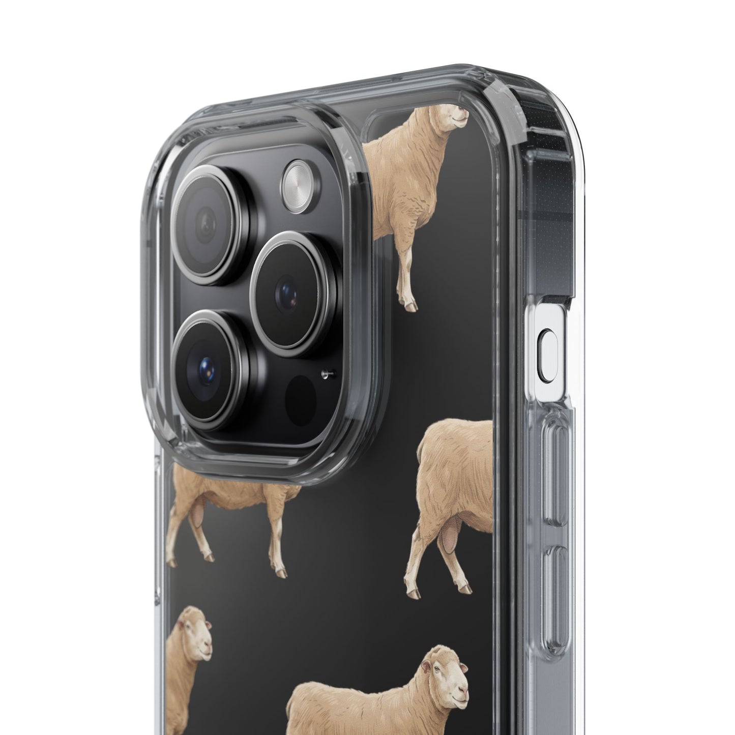 Dorset Sheep Pattern iPhone Clear Case
