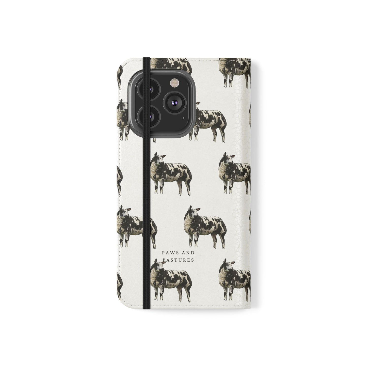 Ditch Spotted Sheep iPhone Flip Case