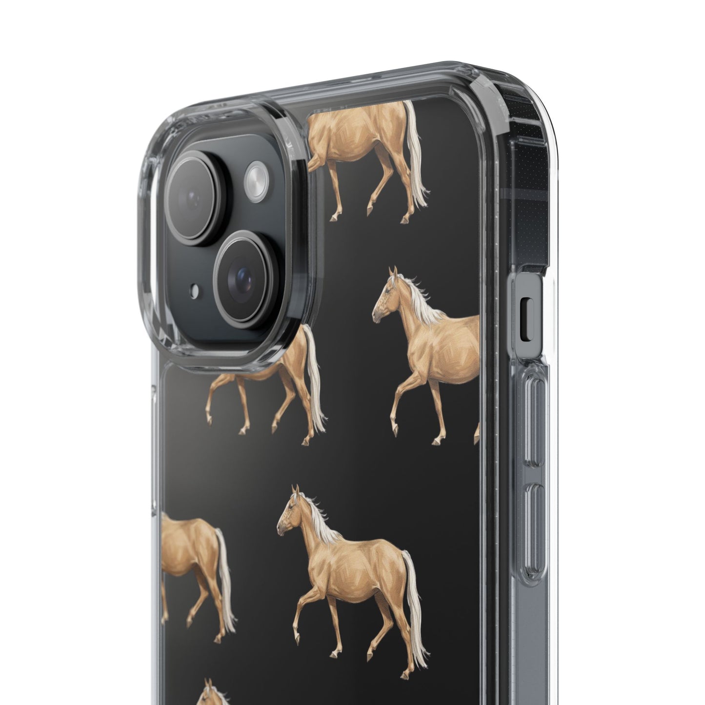 Horse Pattern iPhone Clear Case