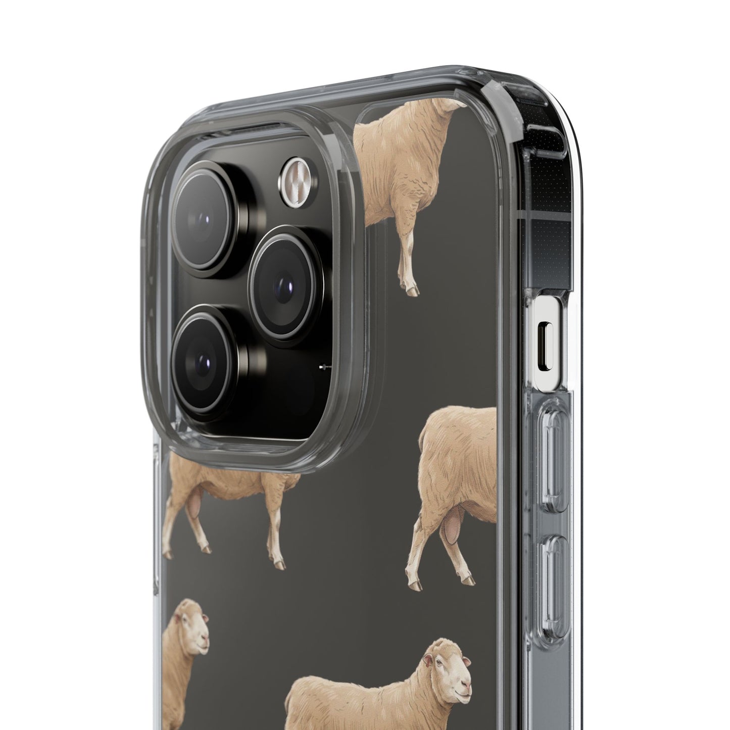 Dorset Sheep Pattern iPhone Clear Case