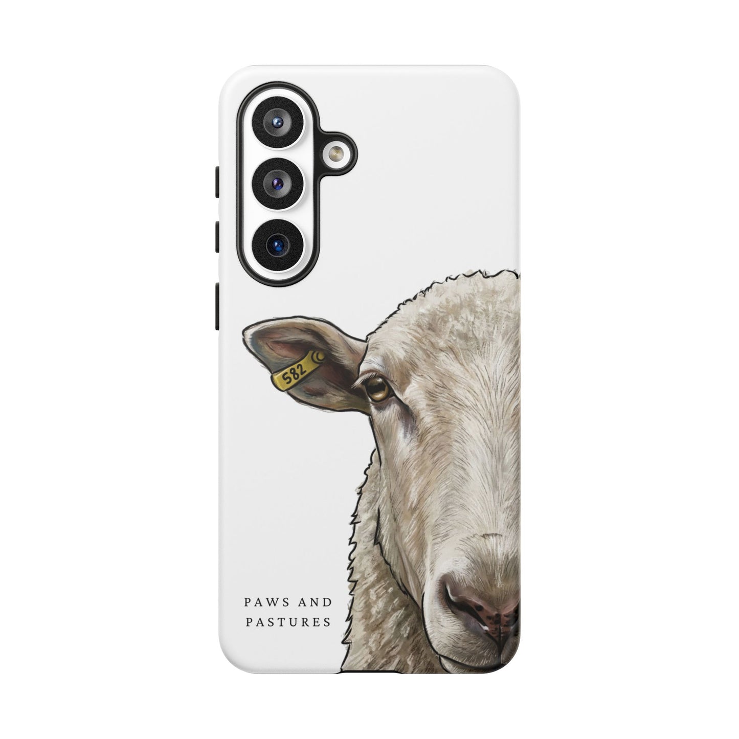 White Sheep Phone Case