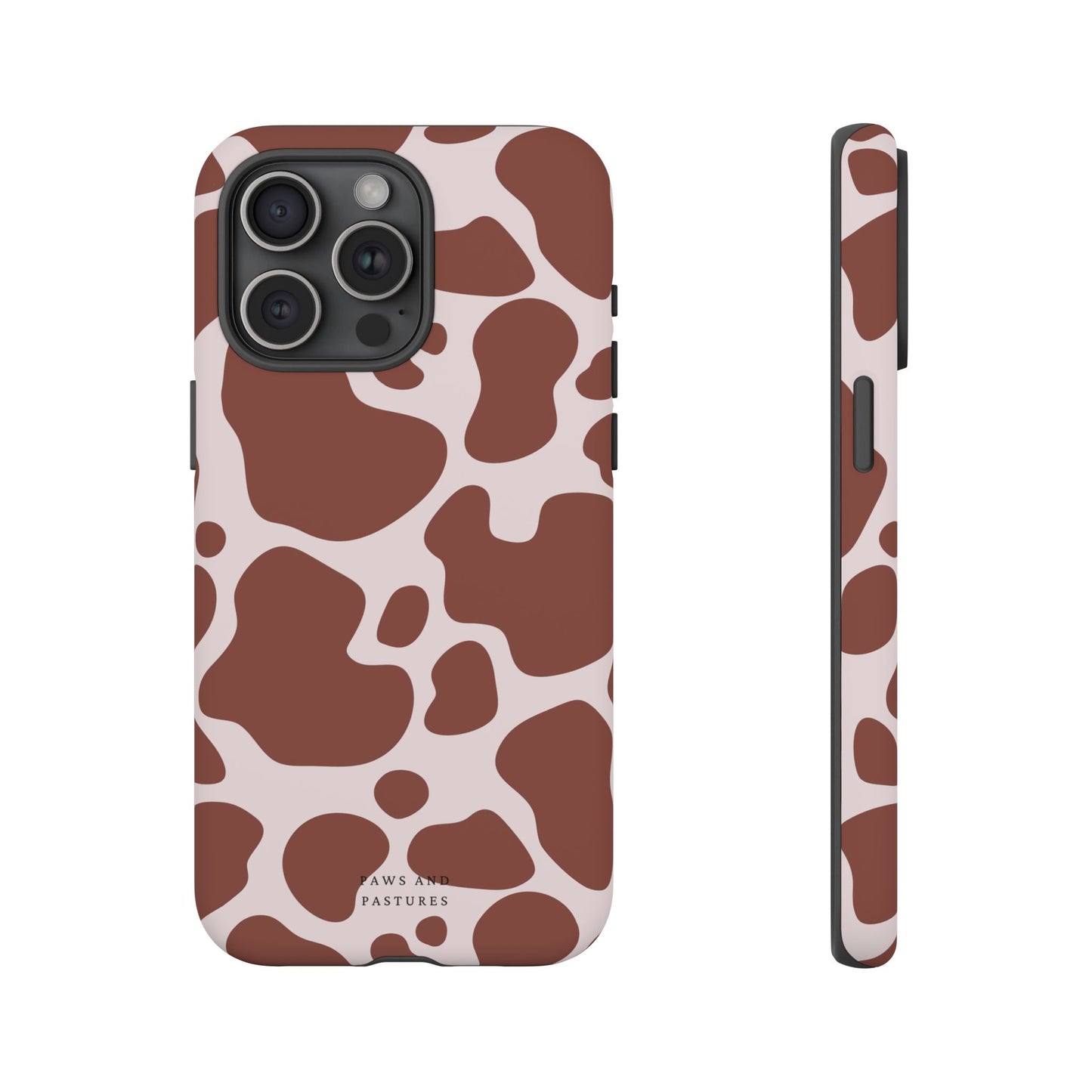 Cow Print Phone Case - Paws and Pastures