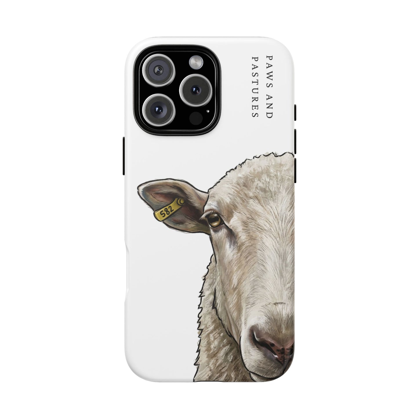 White Sheep Phone Case