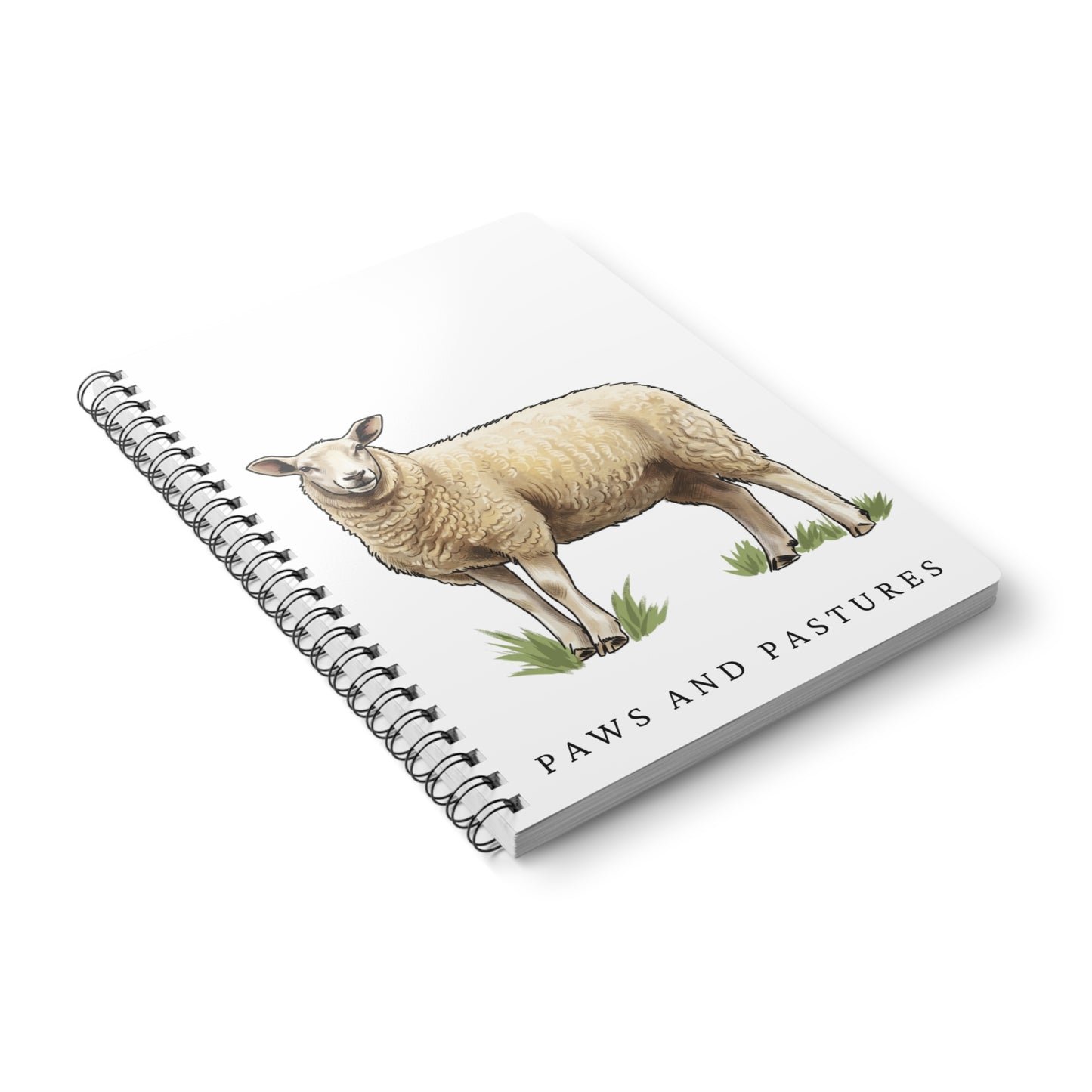 Sheep Illustration Notebook — A5