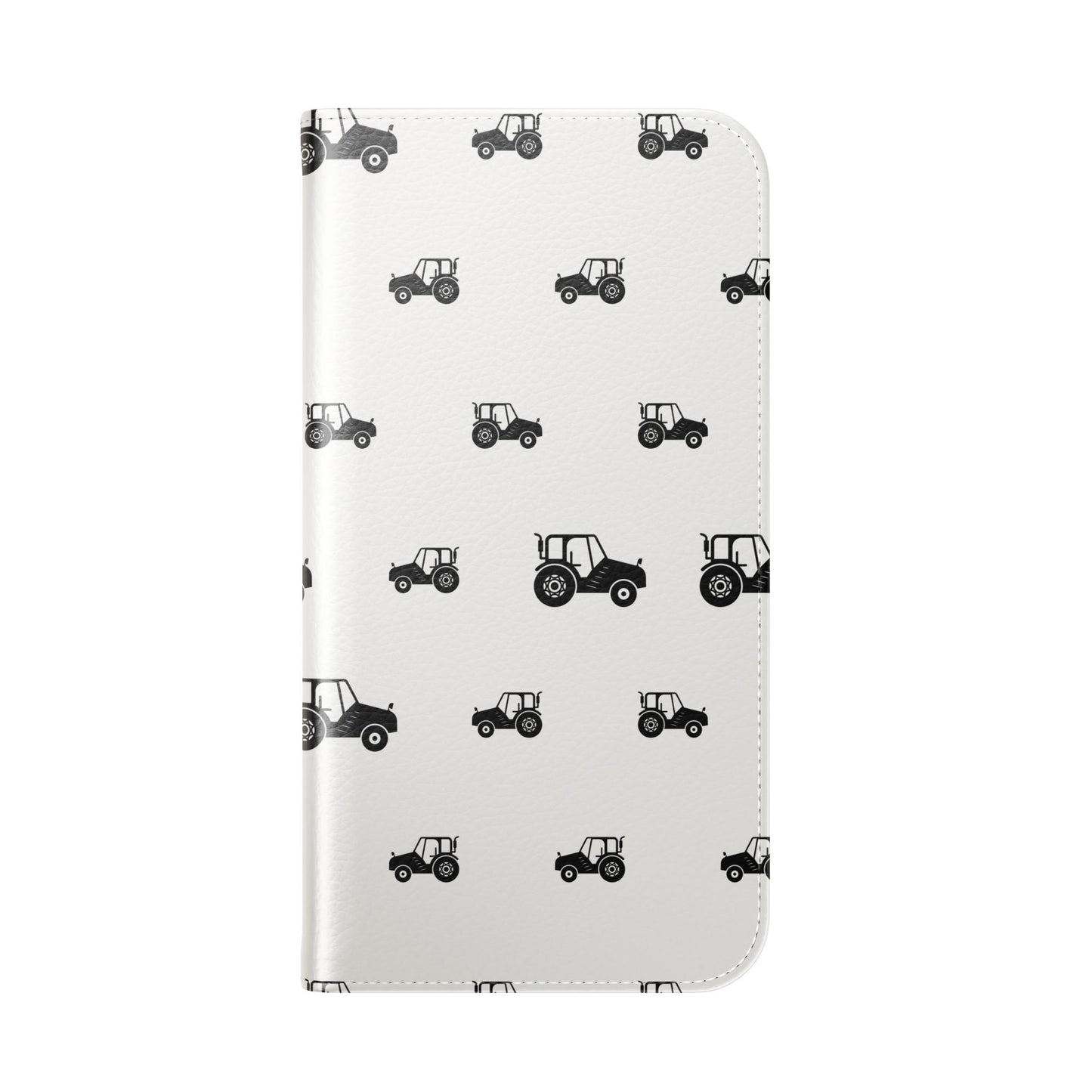Tractor Pattern Flip Phone Case — Paws & Pastures Wallet Cover