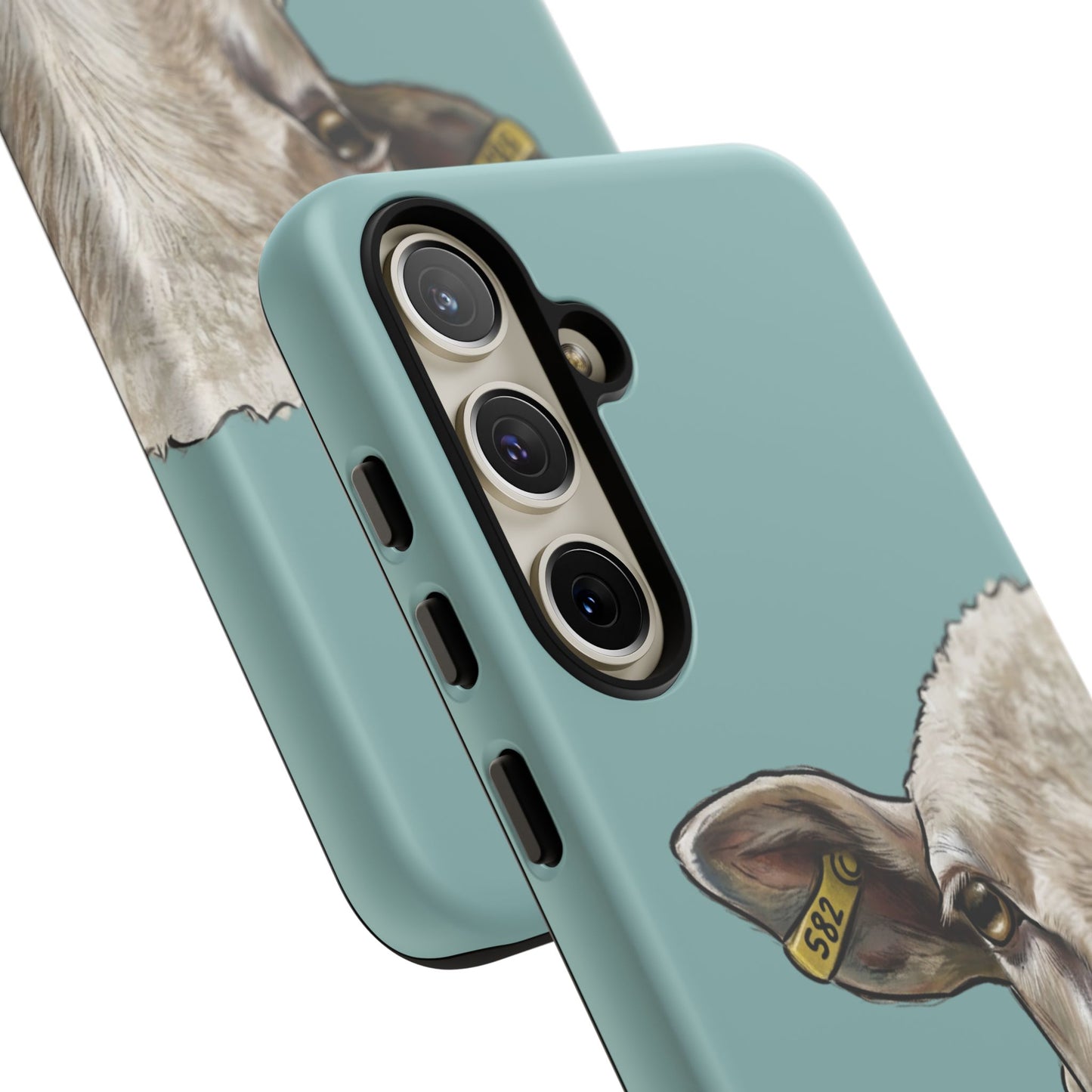 Teal Sheep Phone Case