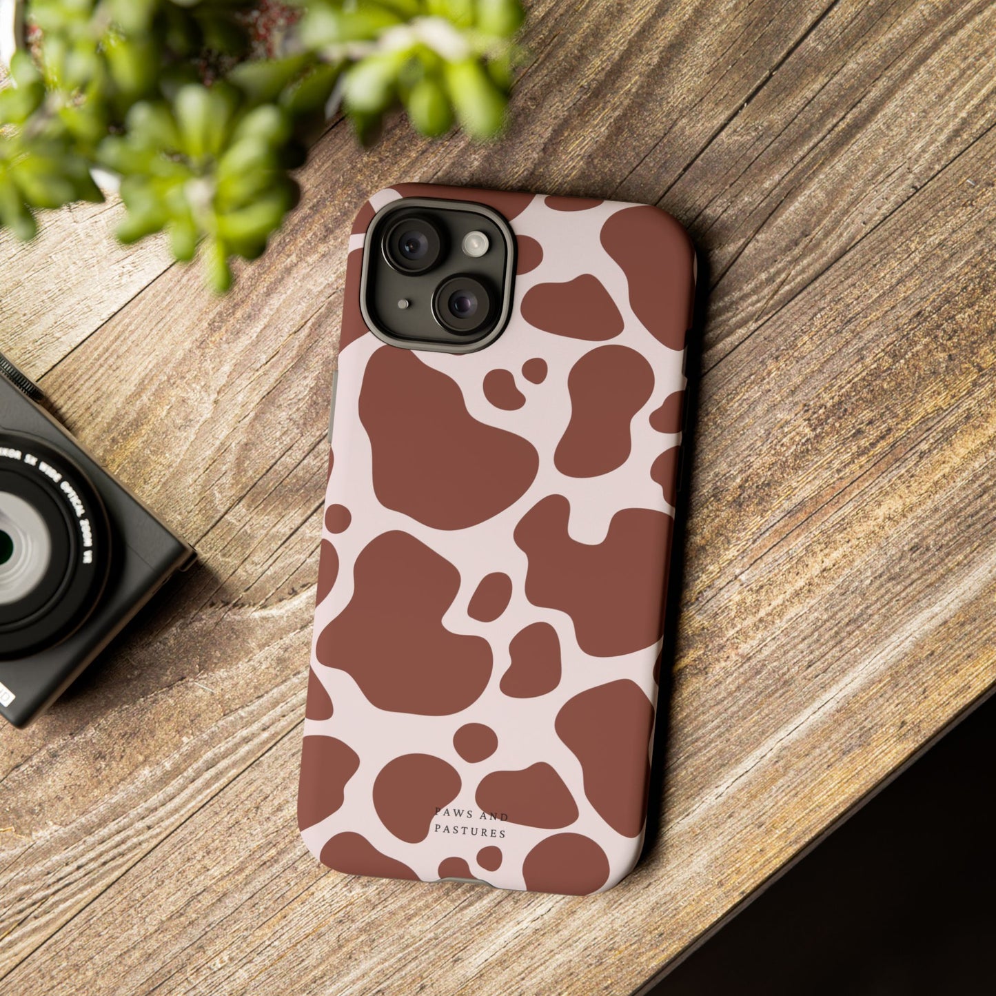 Cow Print Phone Case - Paws and Pastures