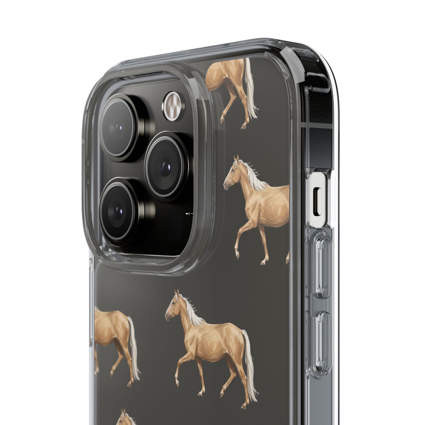 Horse Pattern iPhone Clear Case