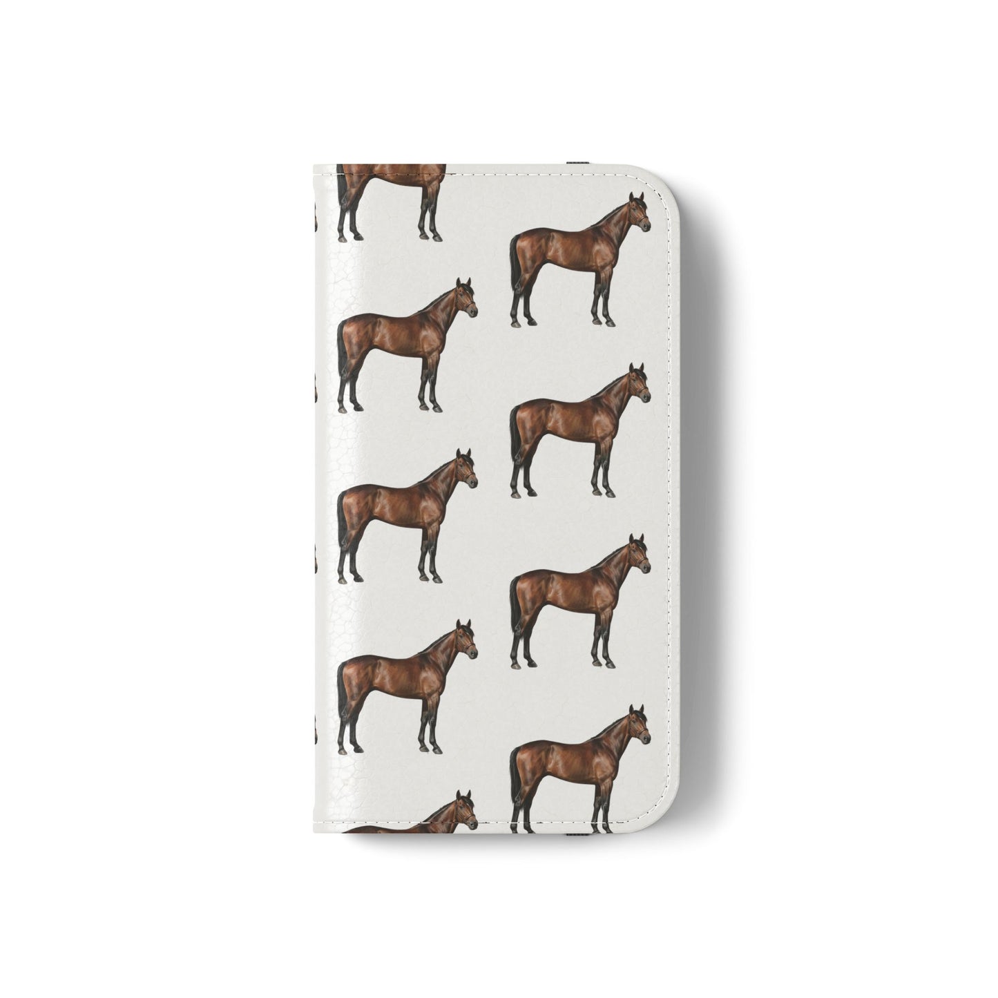 Horse Pattern iPhone Flip Case