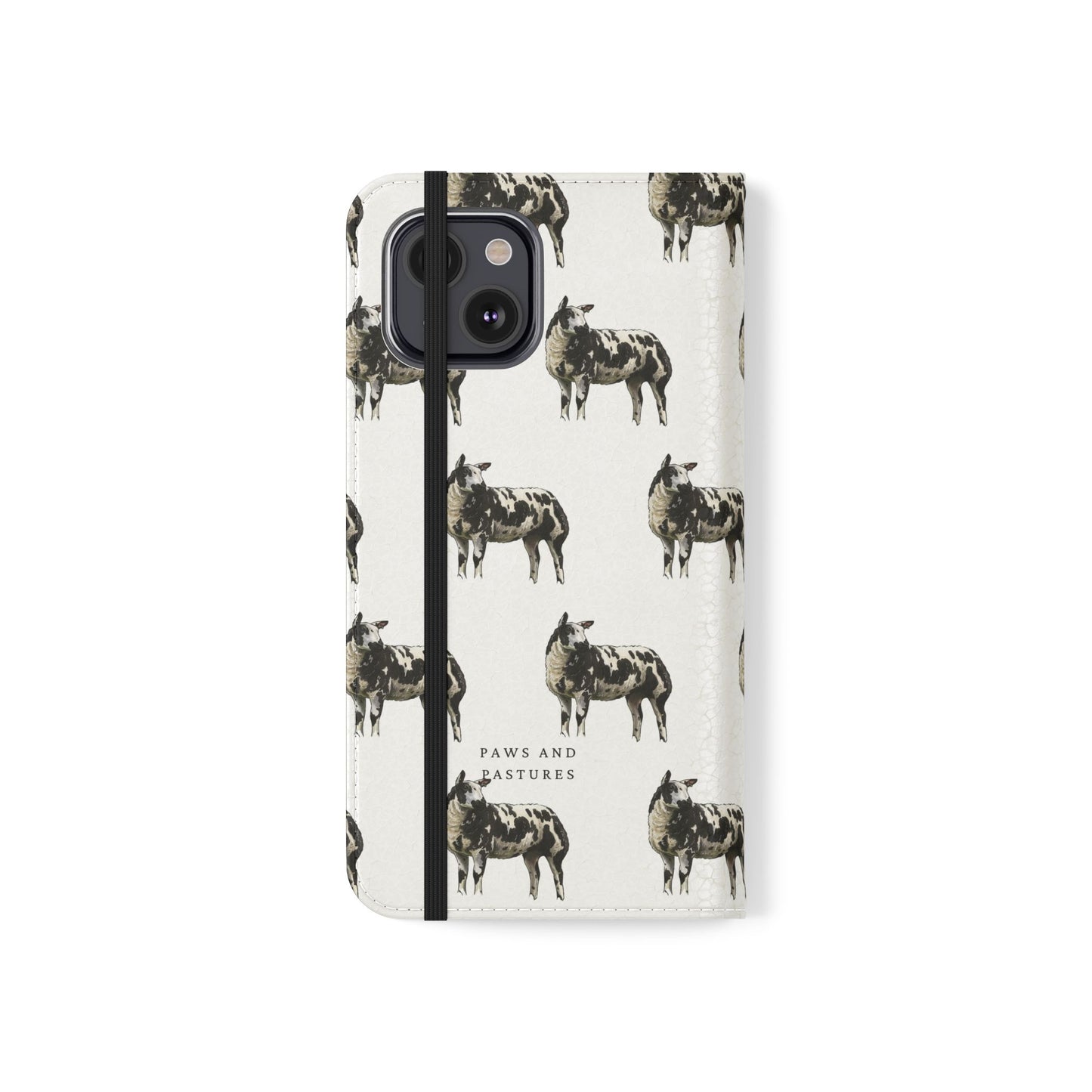 Ditch Spotted Sheep iPhone Flip Case