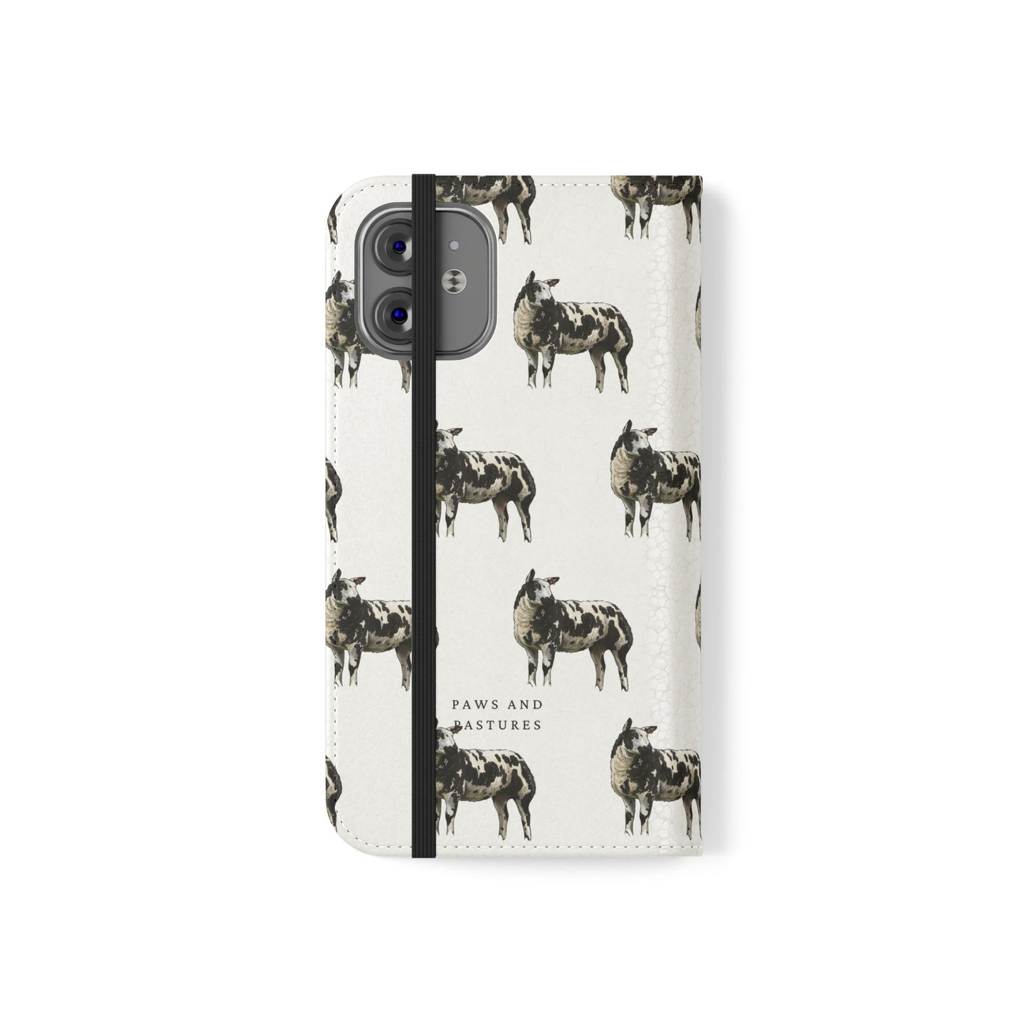Ditch Spotted Sheep iPhone Flip Case