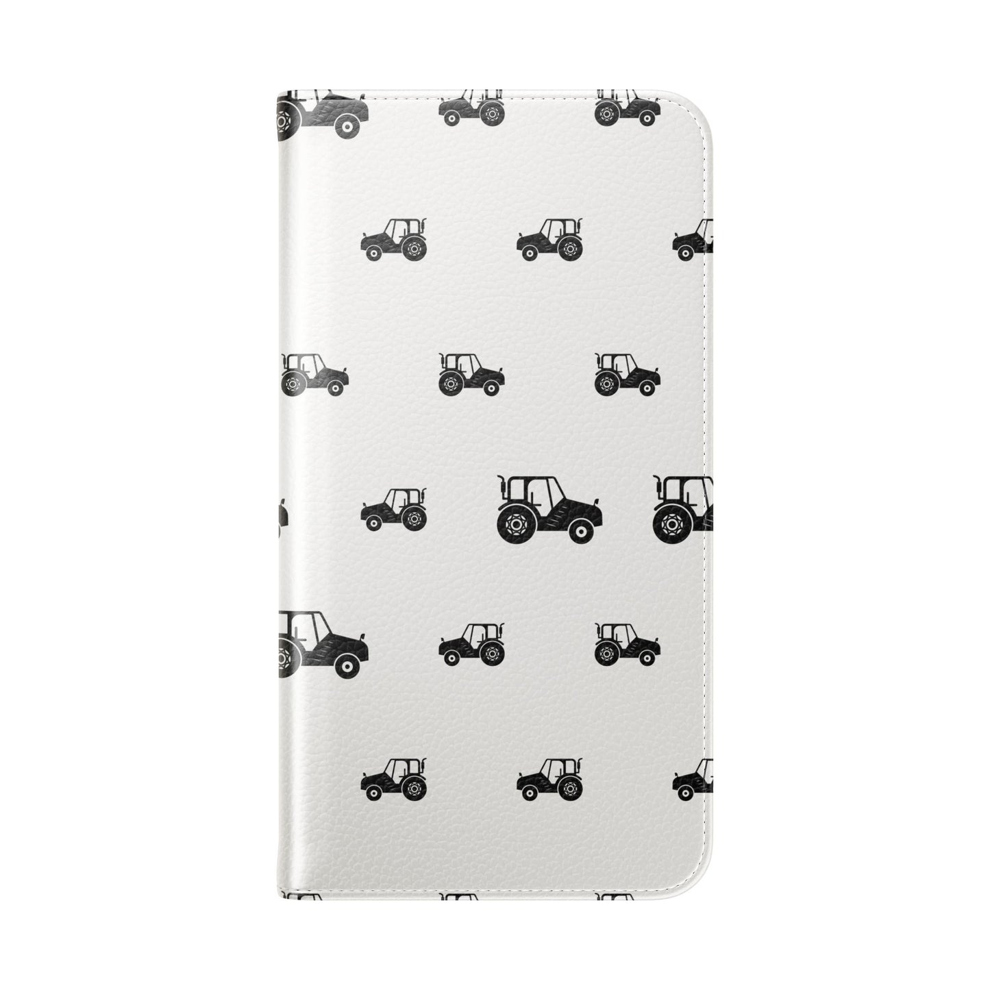 Tractor Pattern Flip Phone Case — Paws & Pastures Wallet Cover