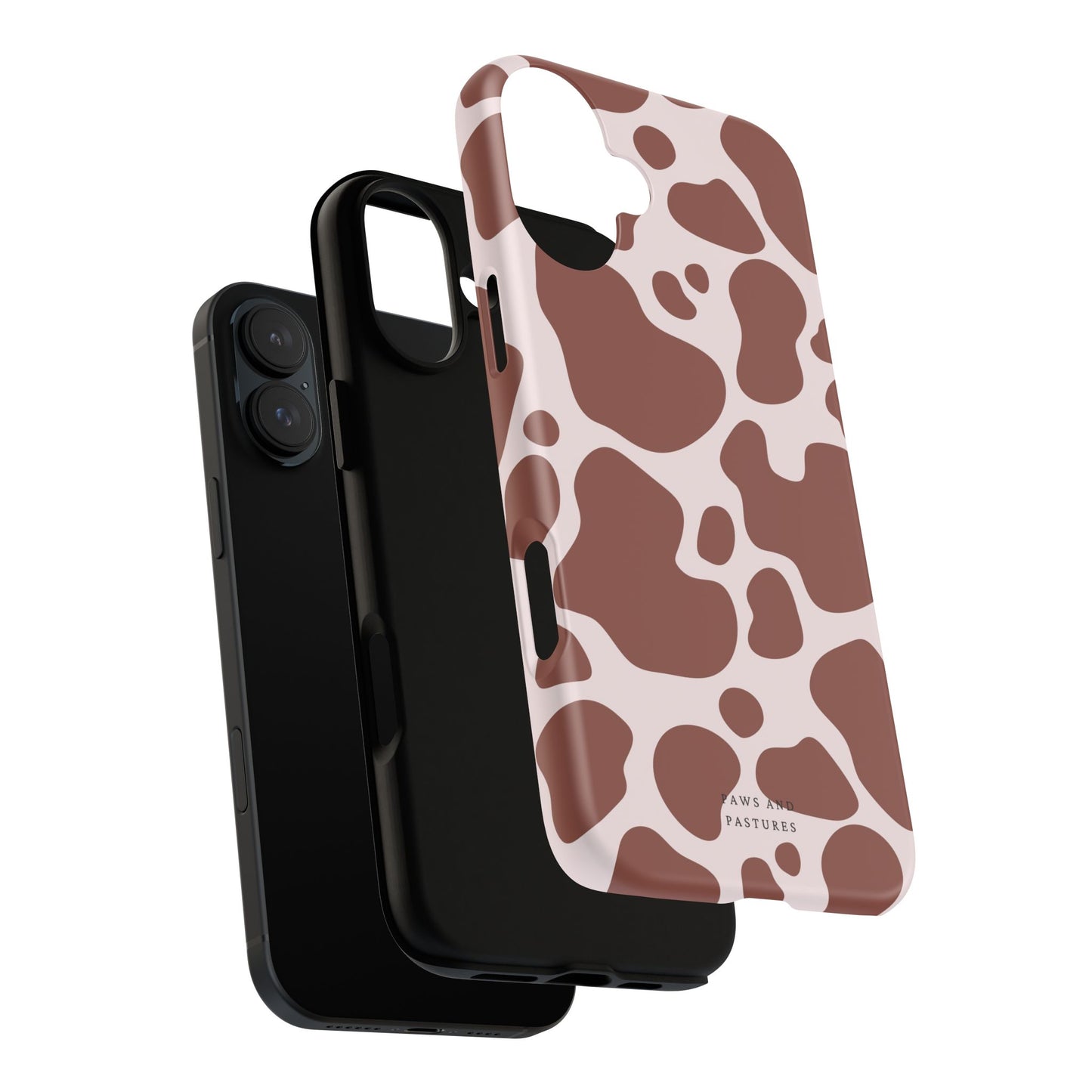 Cow Print Phone Case - Paws and Pastures