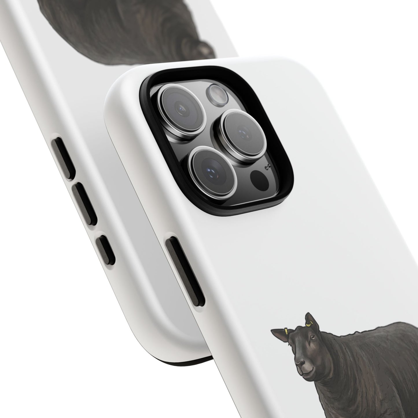Blue Texel Sheep Phone Case – Paws and Pastures Protective Phone Cover