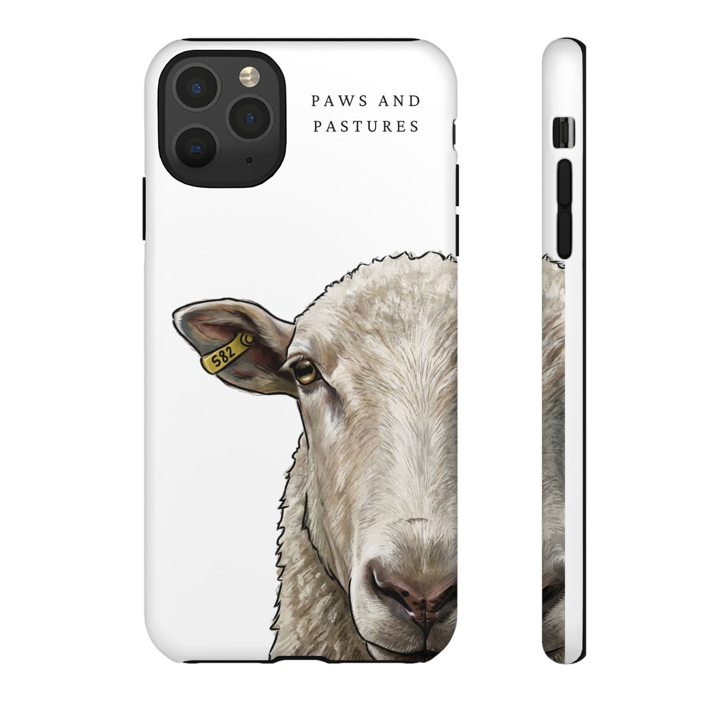 White Sheep Phone Case